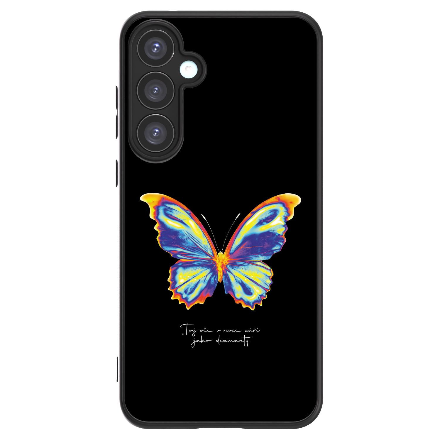 Picasee ULTIMATE CASE Samsung Galaxy A55 5G A556B - készülékre - Diamanty Black