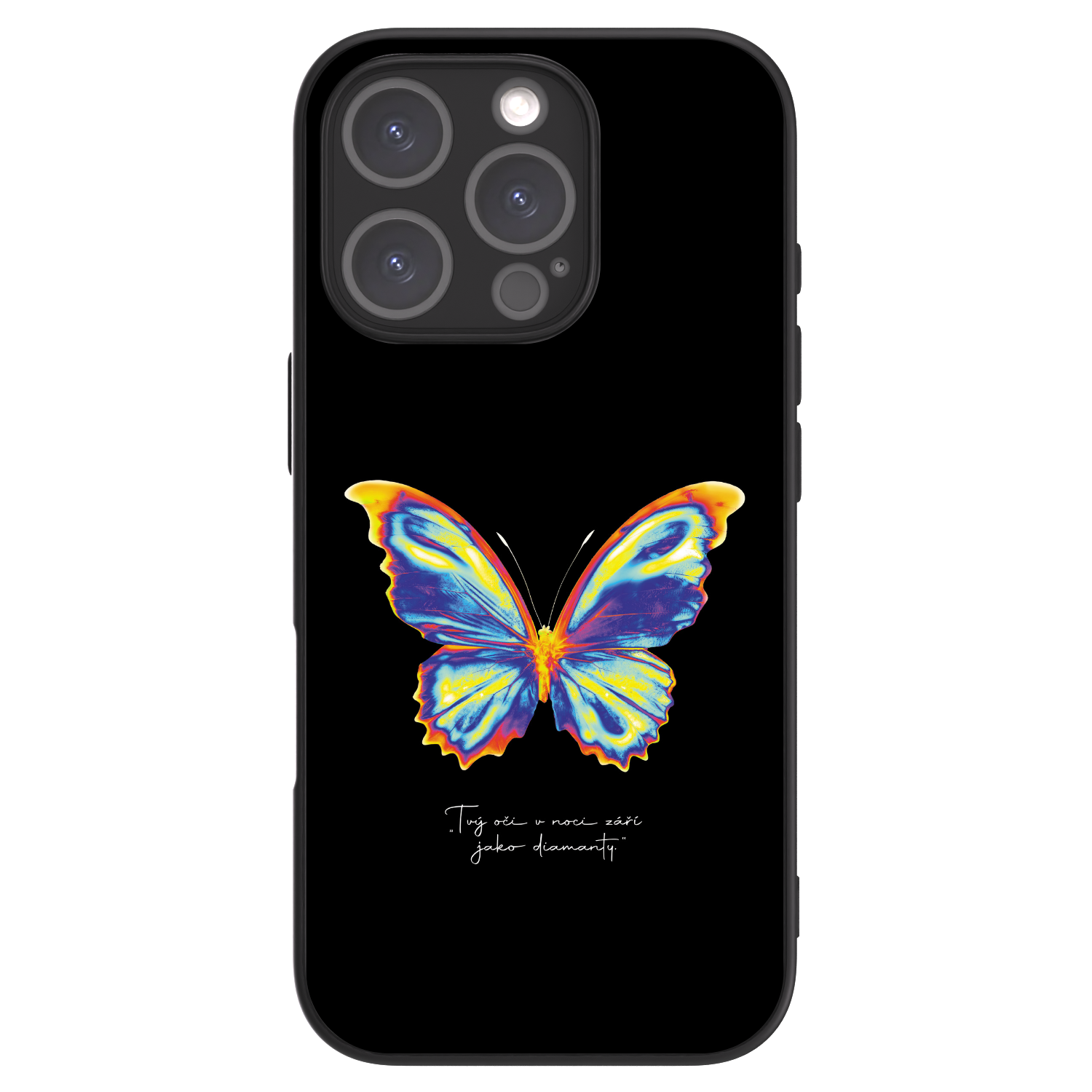 Picasee ULTIMATE CASE Apple iPhone 16 Pro - készülékre - Diamanty Black