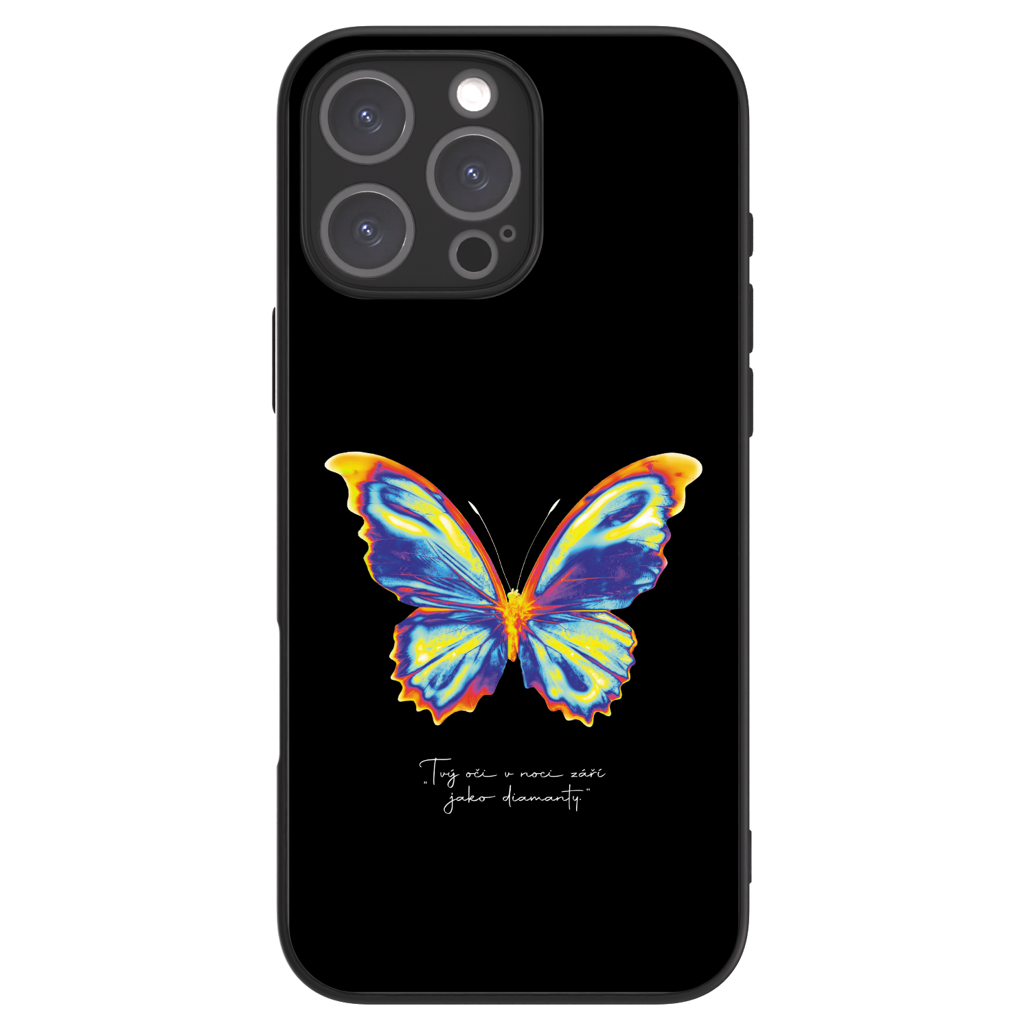 Picasee ULTIMATE CASE Apple iPhone 16 Pro Max - készülékre - Diamanty Black