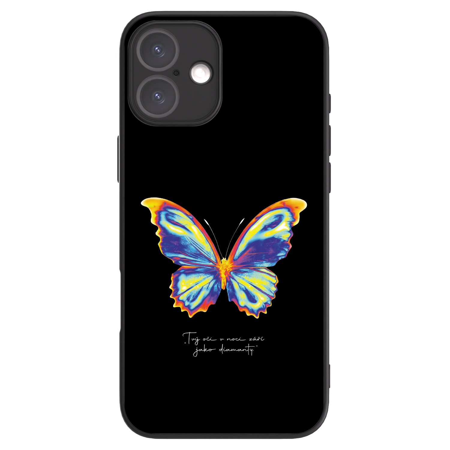 Picasee ULTIMATE CASE Apple iPhone 16 Plus - készülékre - Diamanty Black