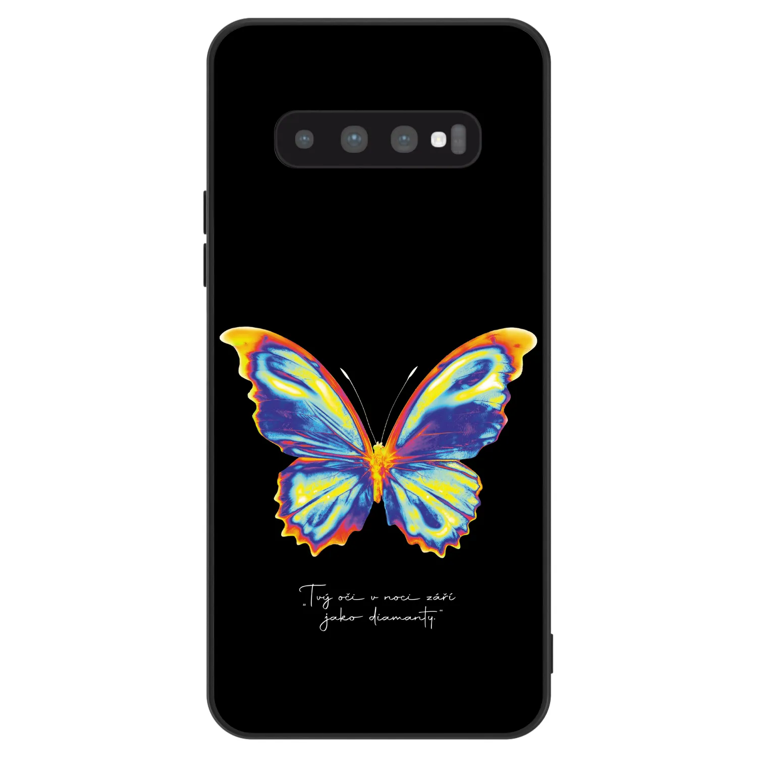 Picasee ULTIMATE CASE Samsung Galaxy S10 Plus G975 - készülékre - Diamanty Black
