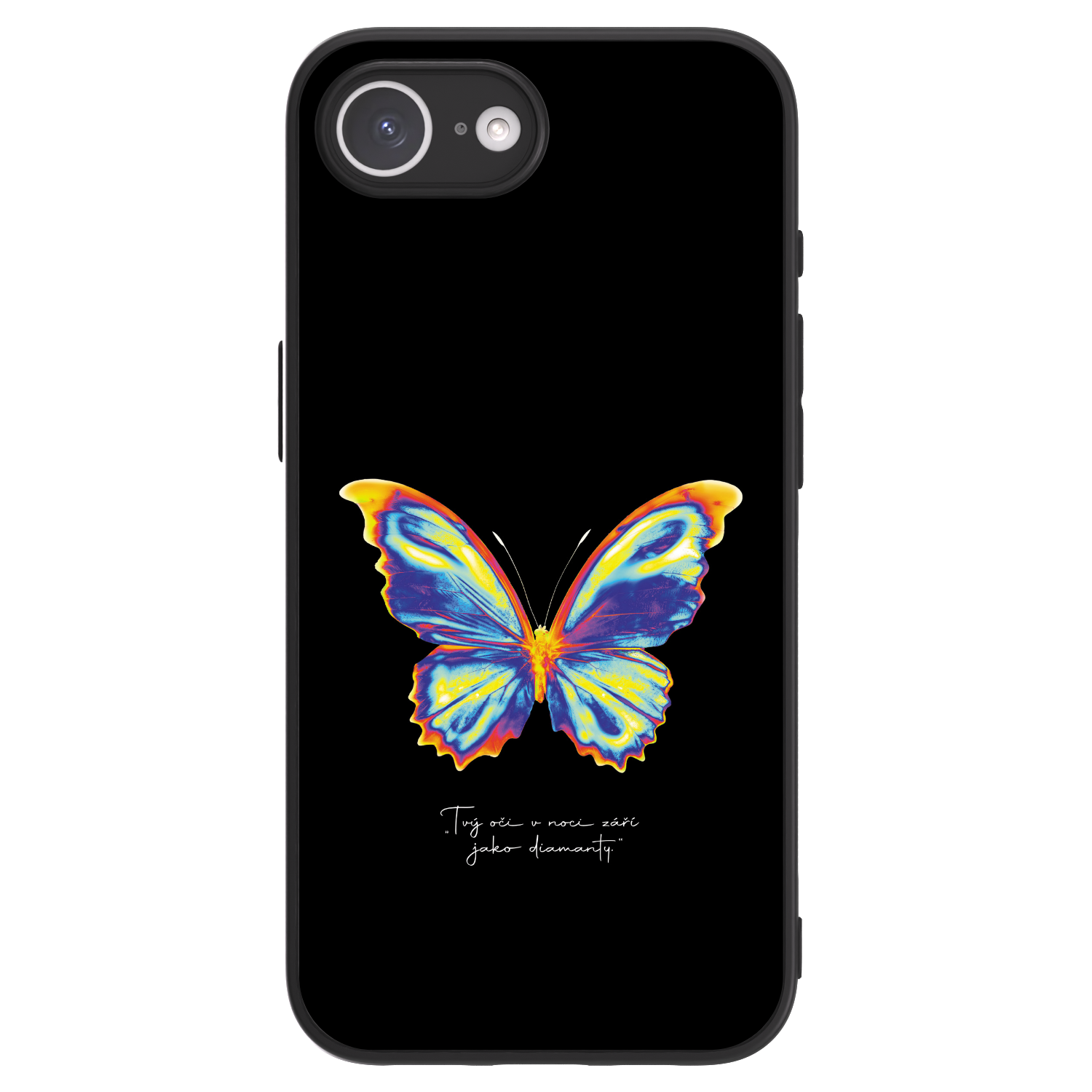 Picasee ULTIMATE CASE Apple iPhone 16e - készülékre - Diamanty Black