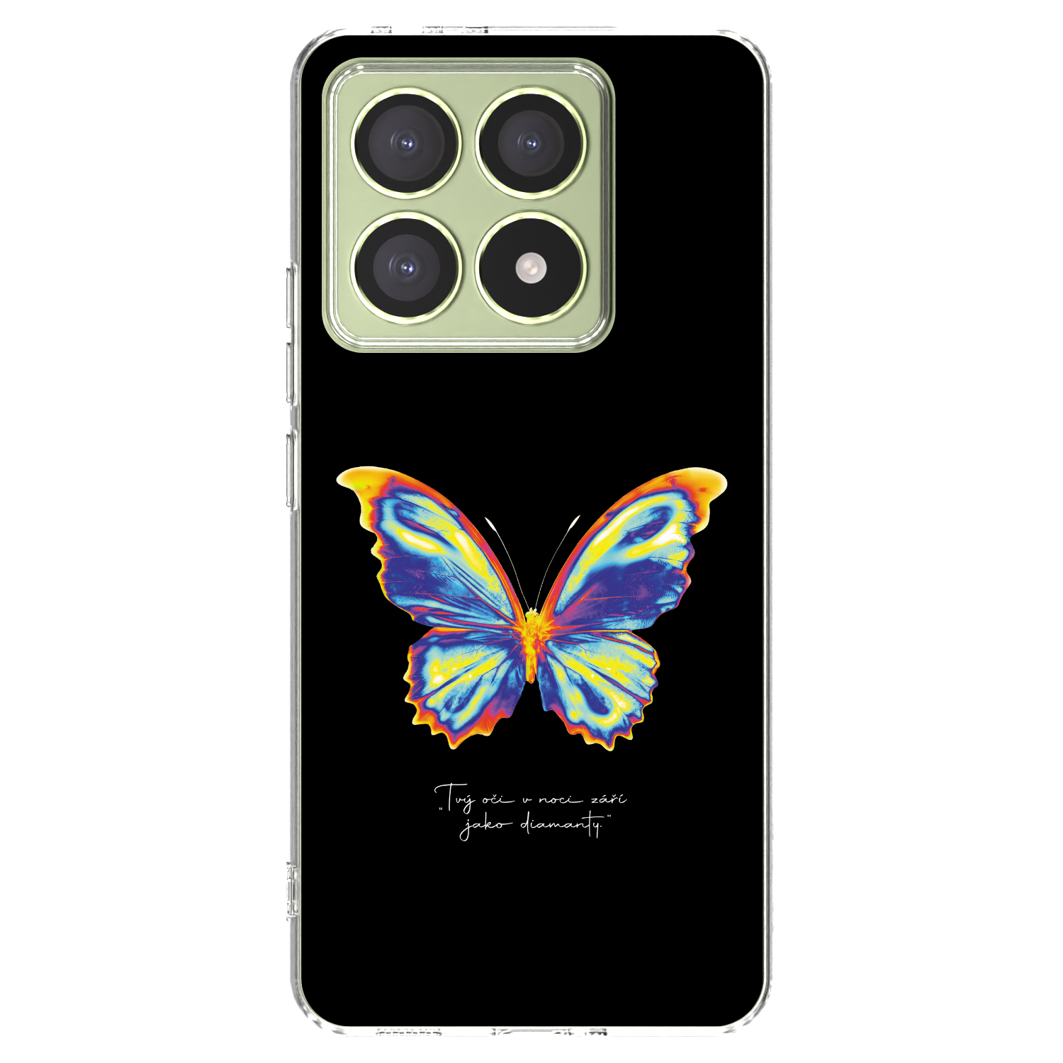 Picasee átlátszó szilikon tok az alábbi mobiltelefonokra Xiaomi 14T - Diamanty Black