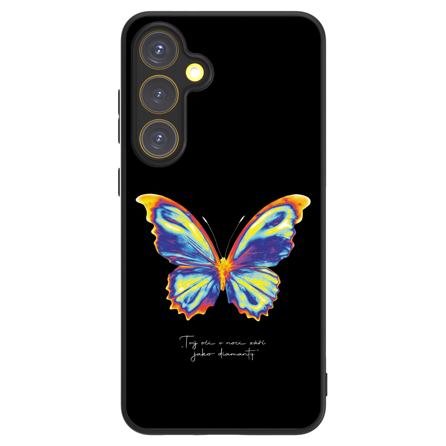 Picasee ULTIMATE CASE PowerShare Samsung Galaxy S24 FE S721B - készülékre - Diamanty Black