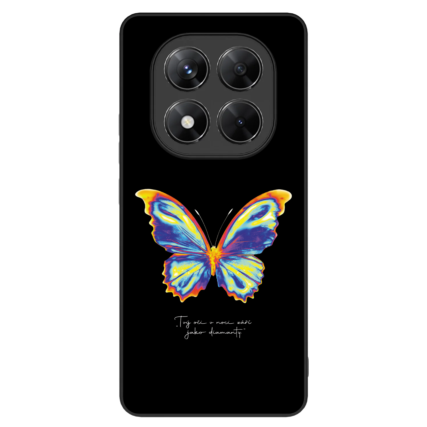 Picasee ULTIMATE CASE Xiaomi Redmi Note 14 Pro 5G - készülékre - Diamanty Black