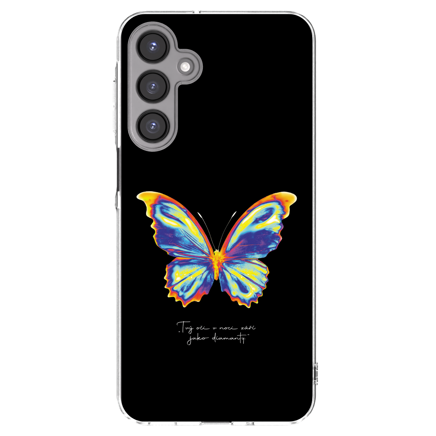 Picasee átlátszó szilikon tok az alábbi mobiltelefonokra Samsung Galaxy A16 5G - Diamanty Black