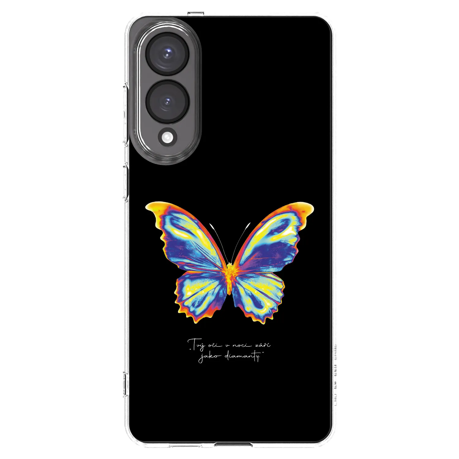 Picasee átlátszó szilikon tok az alábbi mobiltelefonokra Samsung Galaxy S25 Edge 5G - Diamanty Black