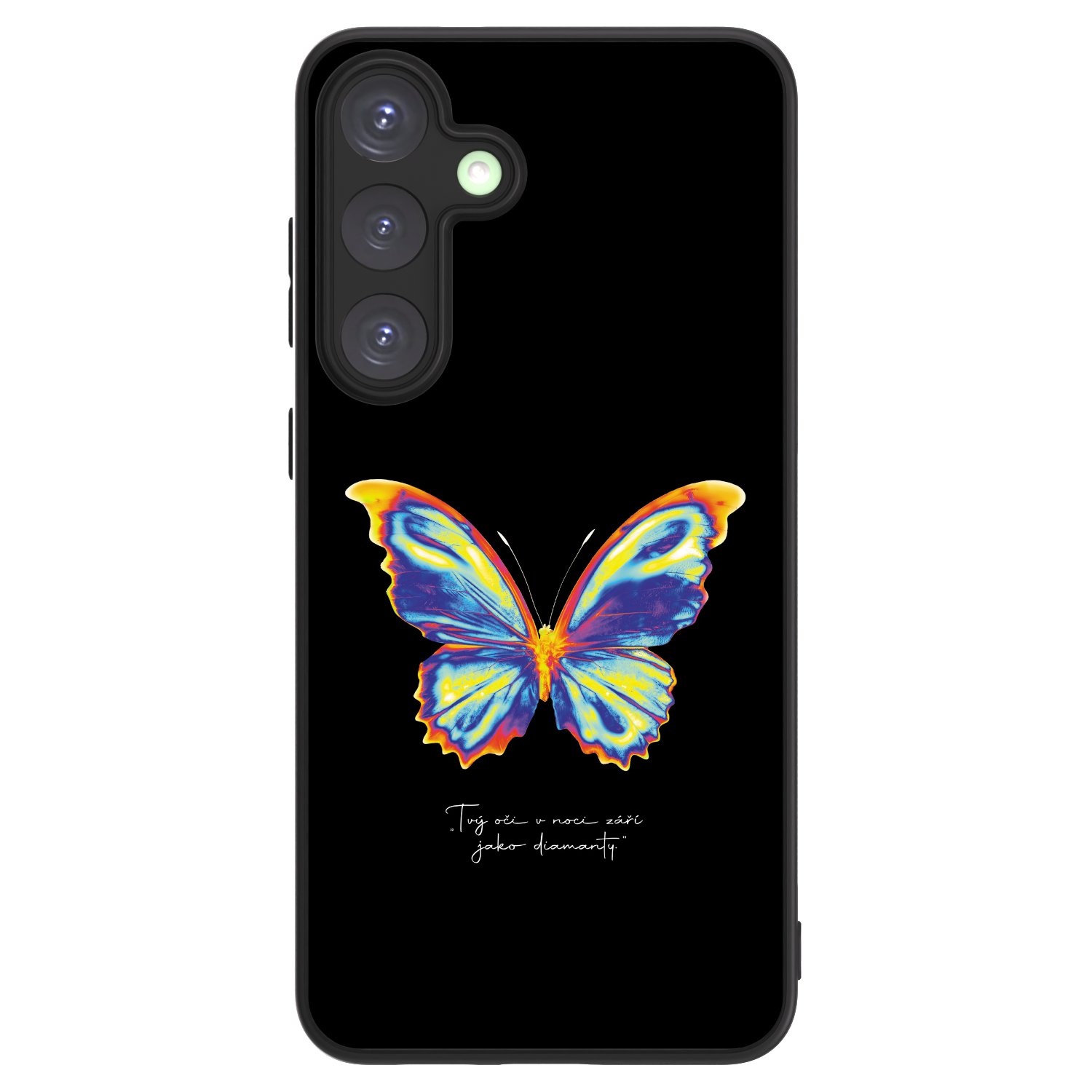 Picasee ULTIMATE CASE Samsung Galaxy S25+ 5G - készülékre - Diamanty Black