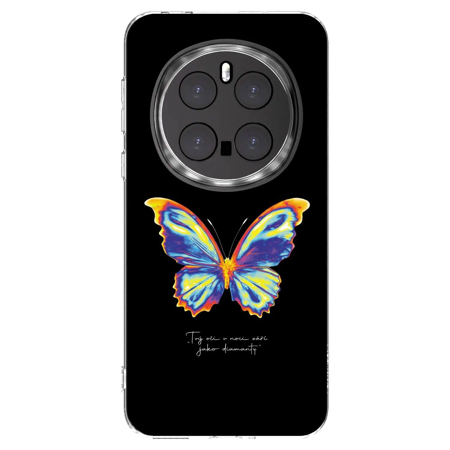 Picasee átlátszó szilikon tok az alábbi mobiltelefonokra Honor Magic7 Pro 5G - Diamanty Black