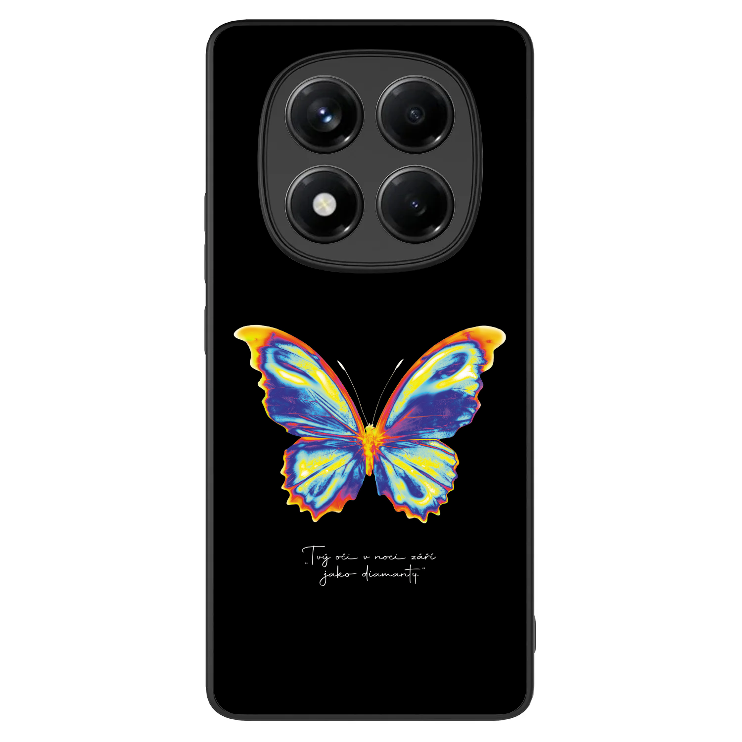 Picasee ULTIMATE CASE Xiaomi Redmi Note 14 Pro 4G - készülékre - Diamanty Black