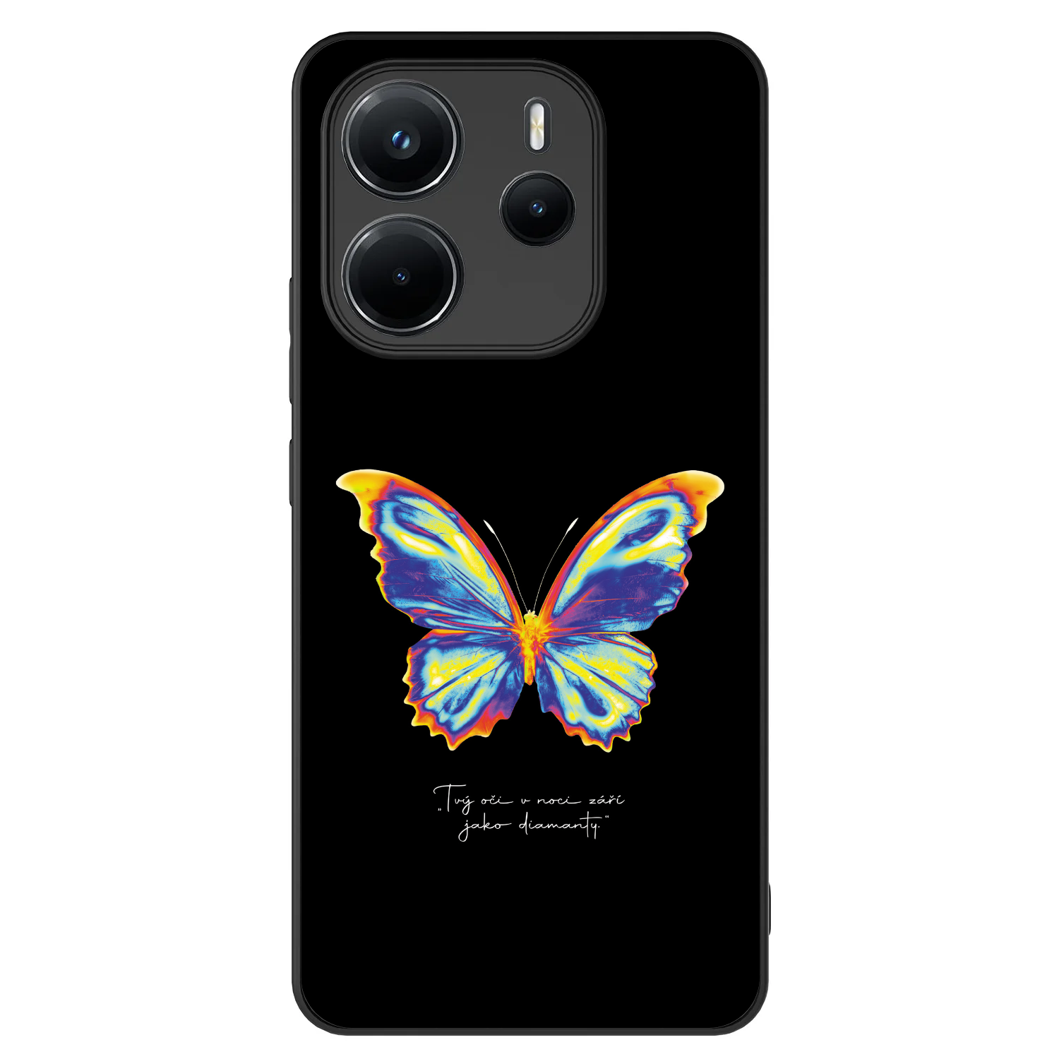 Picasee ULTIMATE CASE Xiaomi Redmi Note 14 4G - készülékre - Diamanty Black