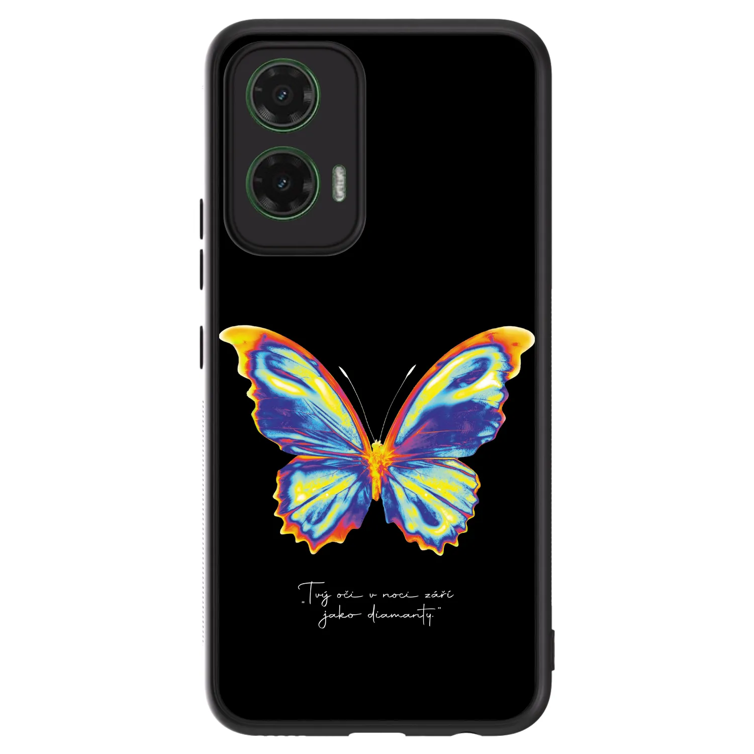 Picasee ULTIMATE CASE Motorola Moto G35 5G - készülékre - Diamanty Black