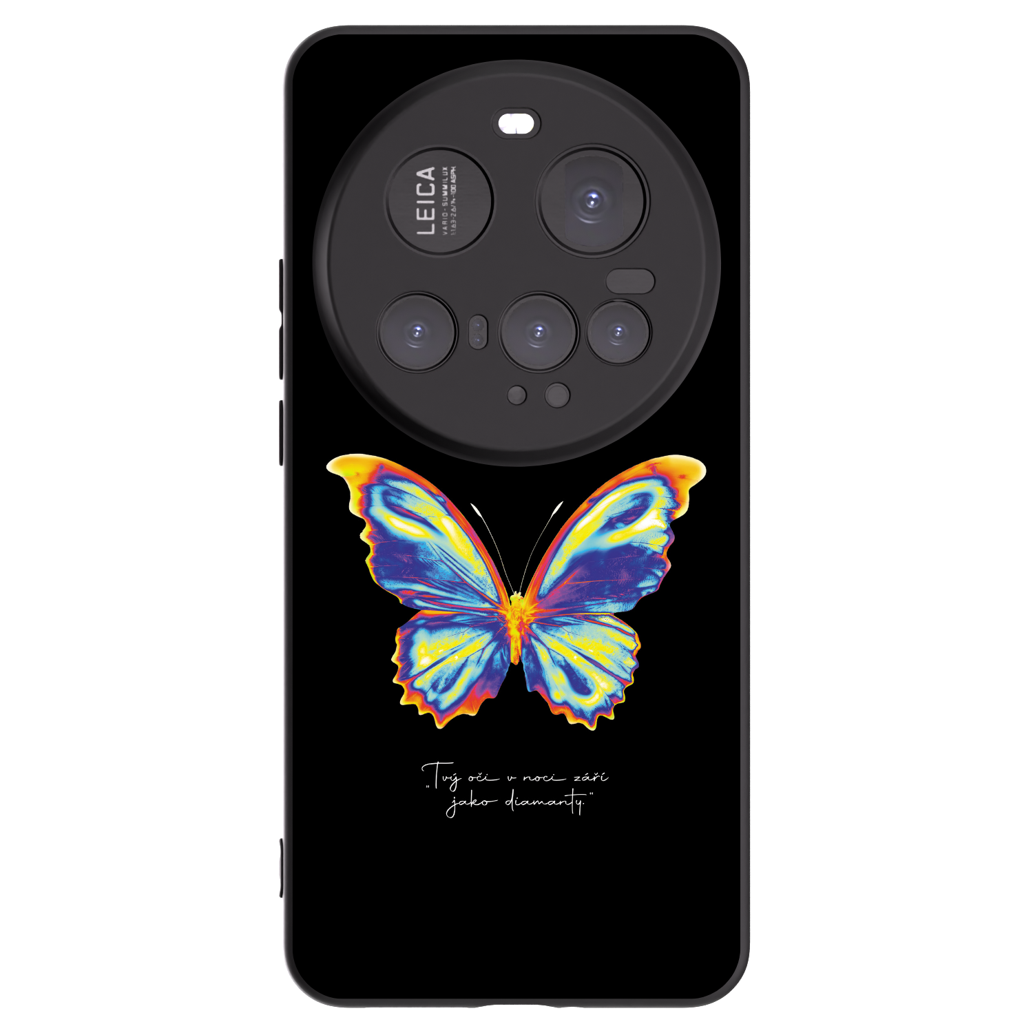 Picasee fekete szilikon tok az alábbi mobiltelefonokra Xiaomi 15 Ultra - Diamanty Black