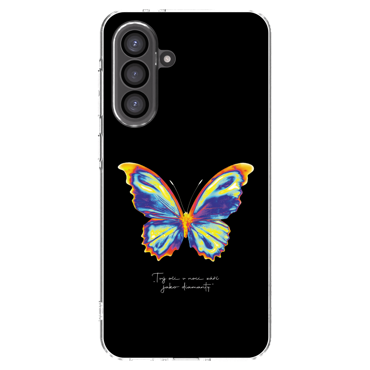 Picasee átlátszó szilikon tok az alábbi mobiltelefonokra Samsung Galaxy A36 5G - Diamanty Black