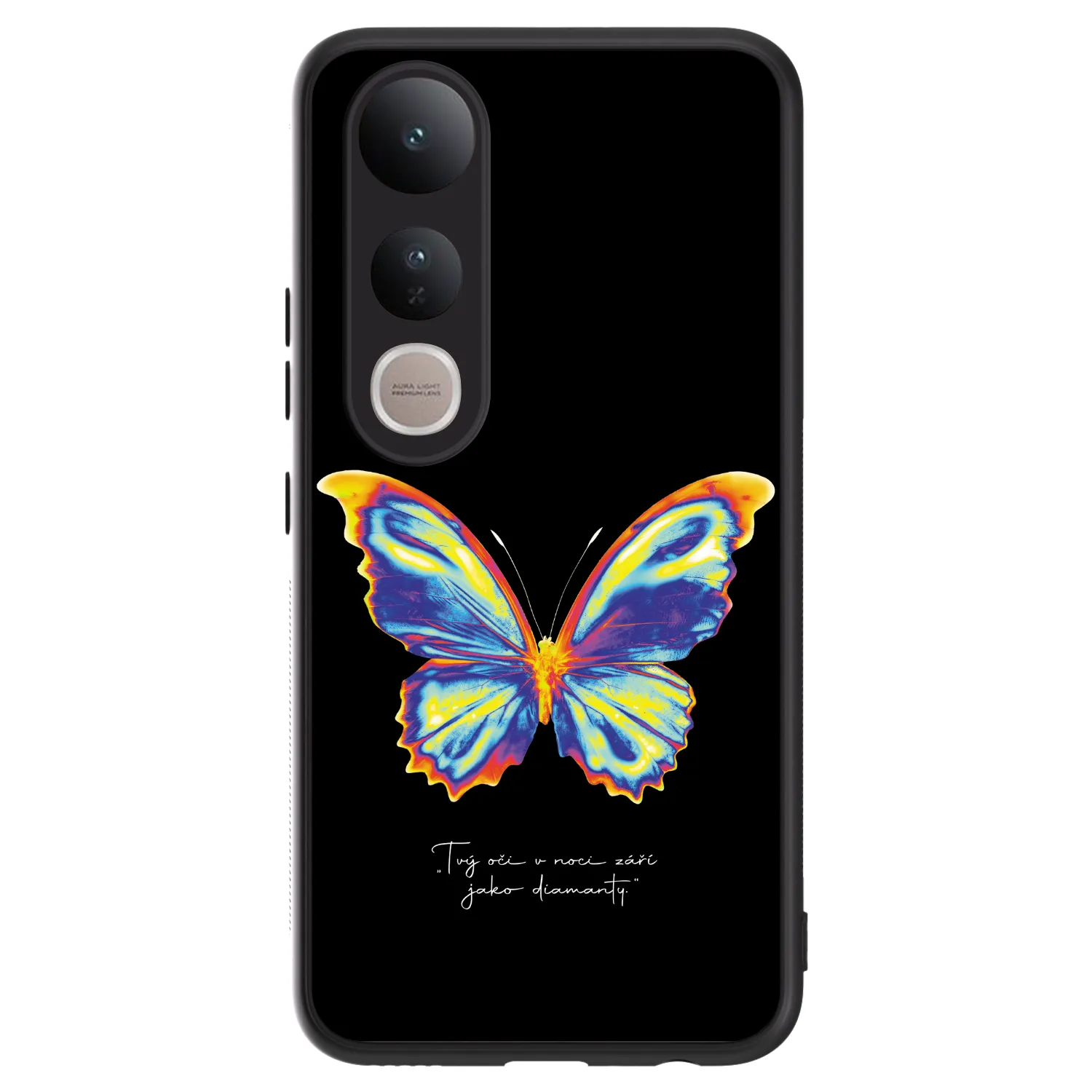 Picasee ULTIMATE CASE Vivo V50 Lite 5G - készülékre - Diamanty Black