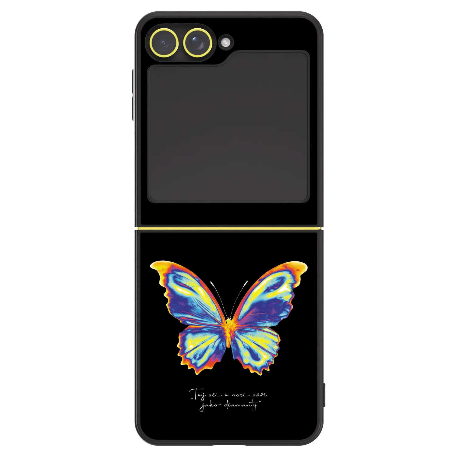Picasee ULTIMATE CASE Samsung Galaxy Z Flip5 5G - készülékre - Diamanty Black