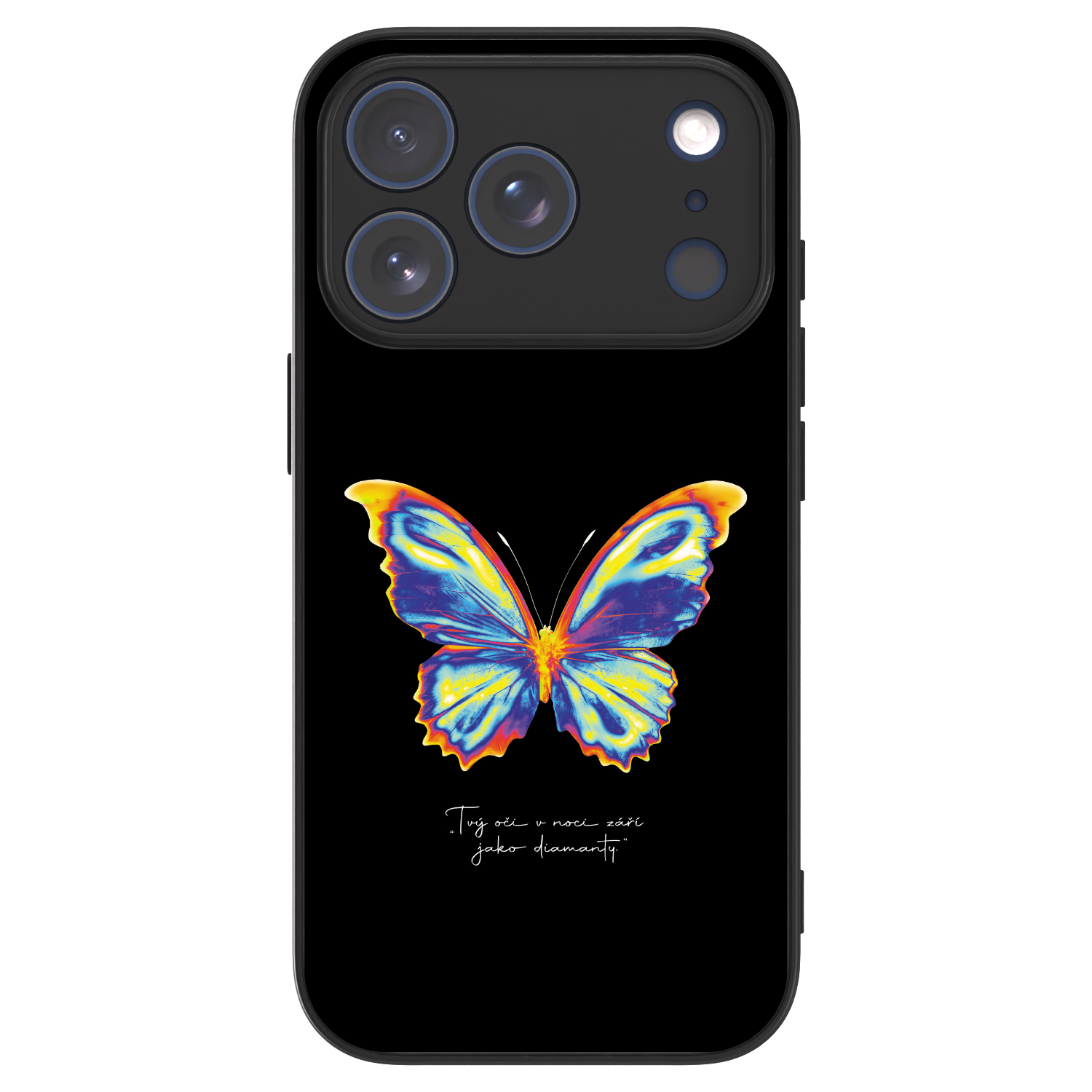 Picasee ULTIMATE CASE Apple iPhone 17 Pro - készülékre - Diamanty Black