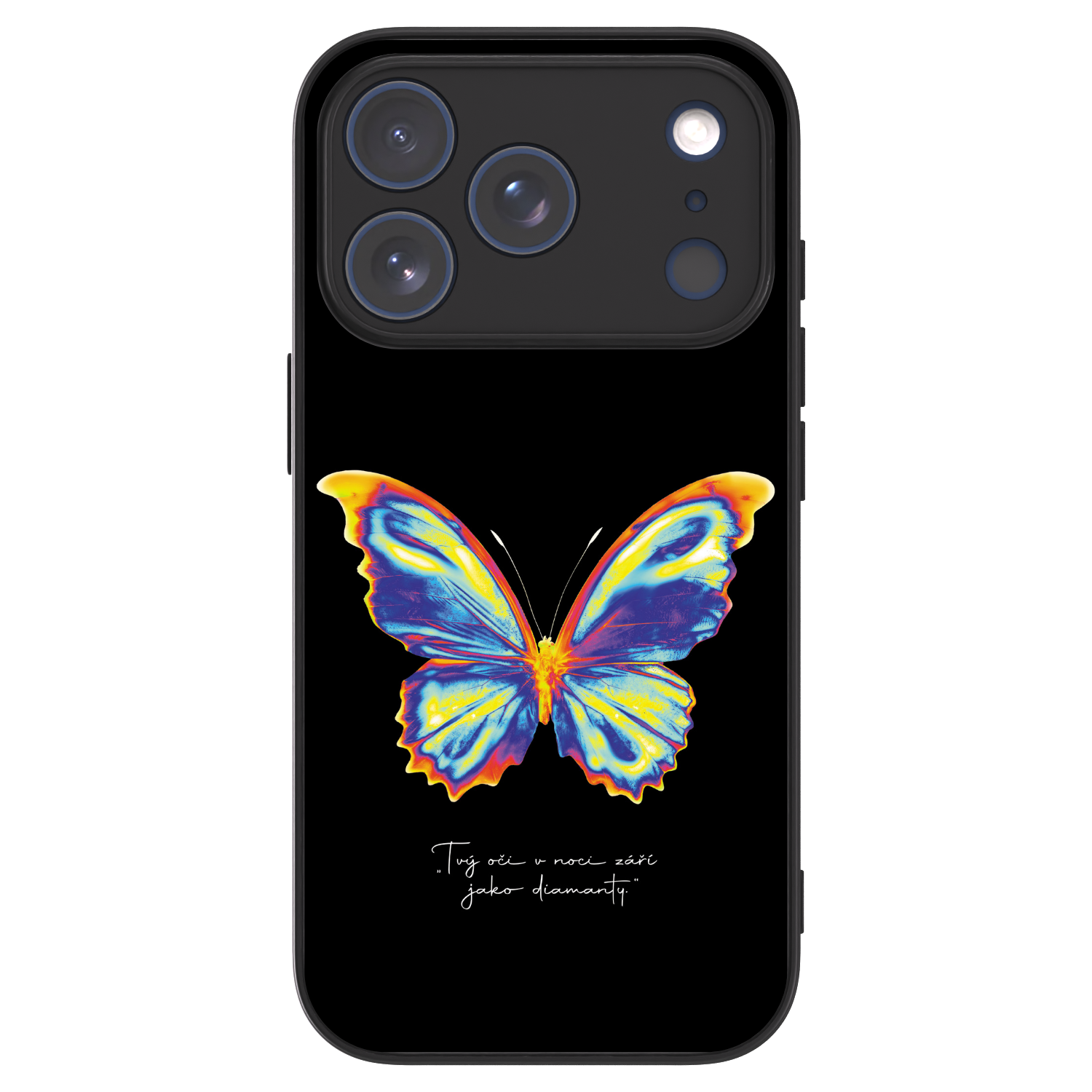 Picasee ULTIMATE CASE MagSafe Apple iPhone 17 Pro - készülékre - Diamanty Black