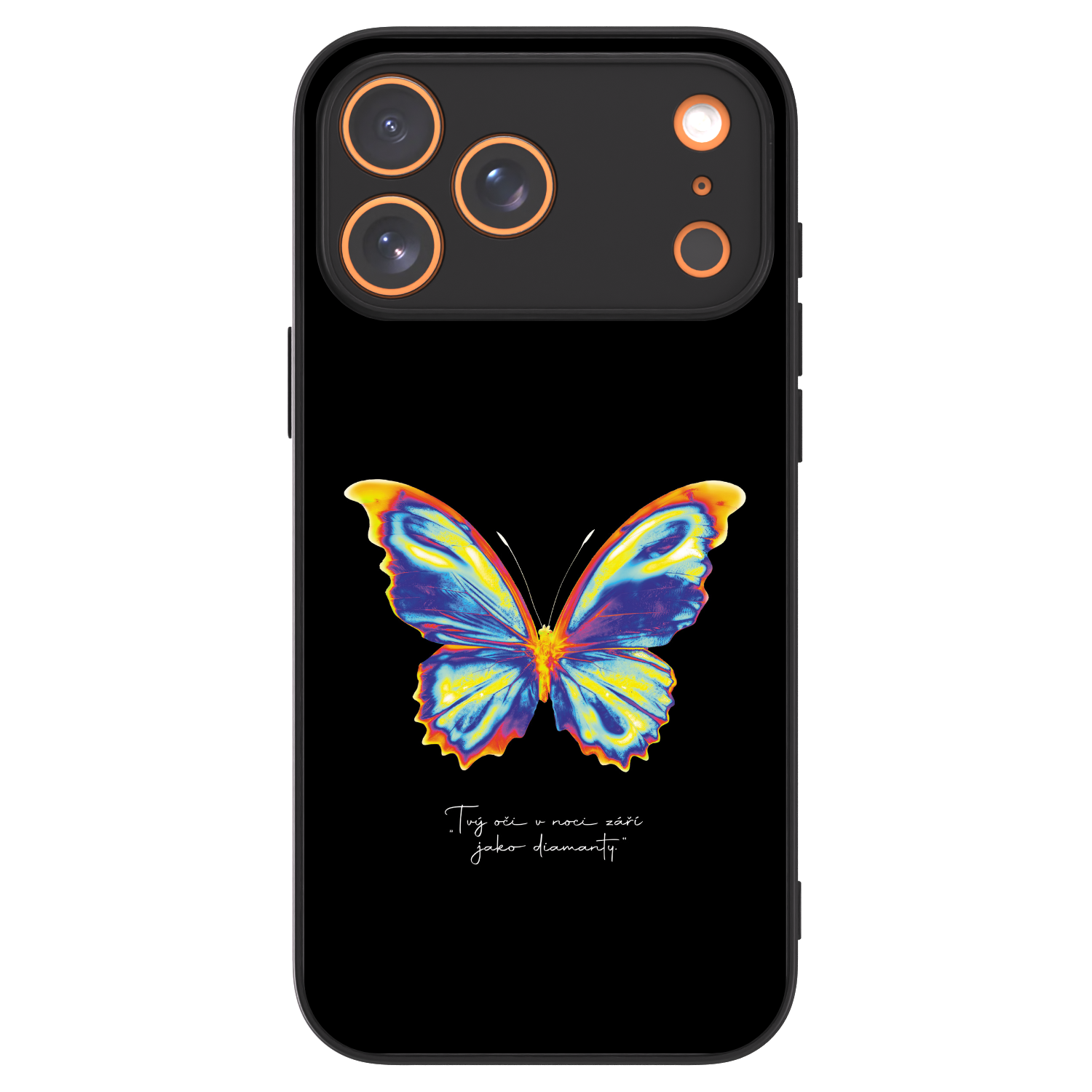 Picasee ULTIMATE CASE Apple iPhone 17 Pro Max - készülékre - Diamanty Black