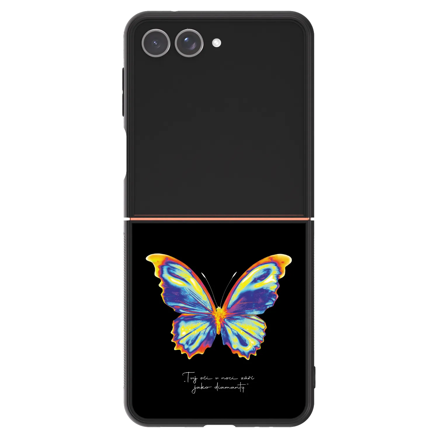 Picasee ULTIMATE CASE Samsung Galaxy Z Flip7 5G - készülékre - Diamanty Black