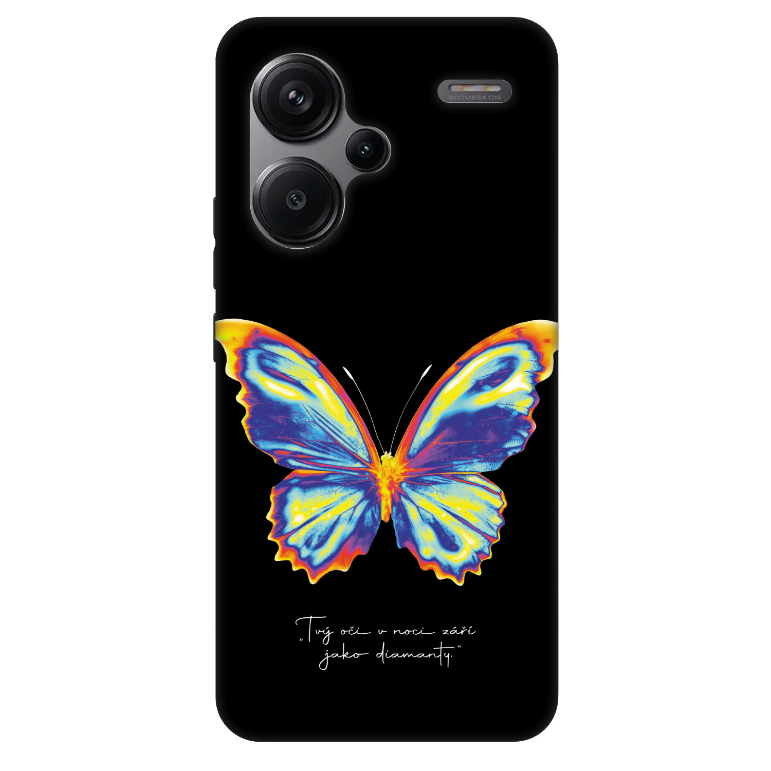Picasee Fashion Case Xiaomi Redmi Note 13 Pro+ 5G - Diamanty Black