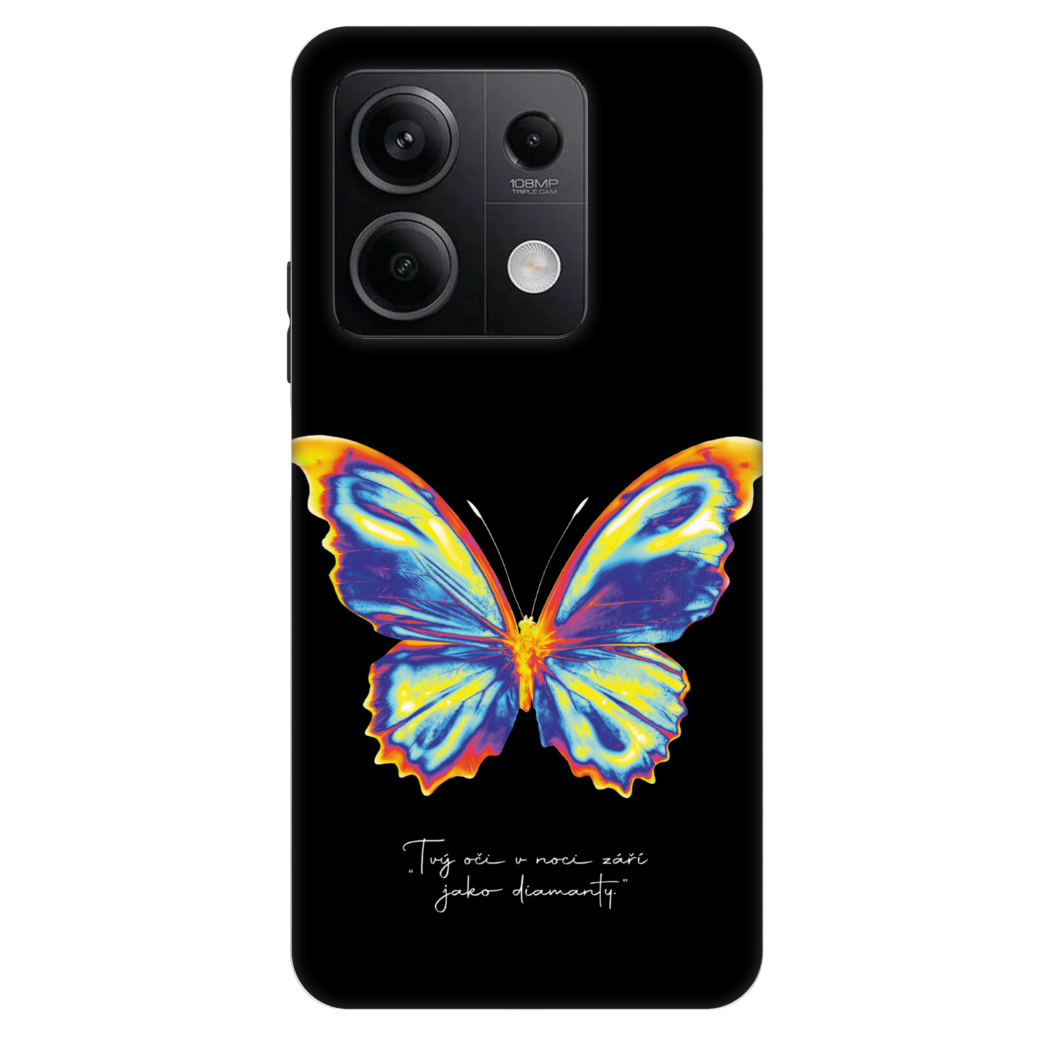 Picasee Fashion Case Xiaomi Redmi Note 13 5G - Diamanty Black