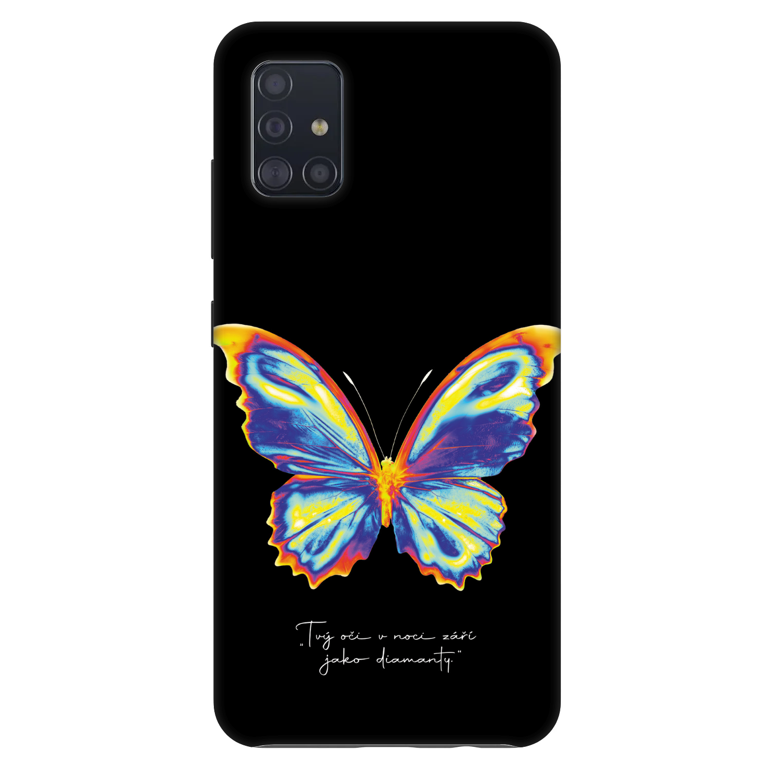 Picasee Fashion Case Samsung Galaxy A51 A515F - Diamanty Black