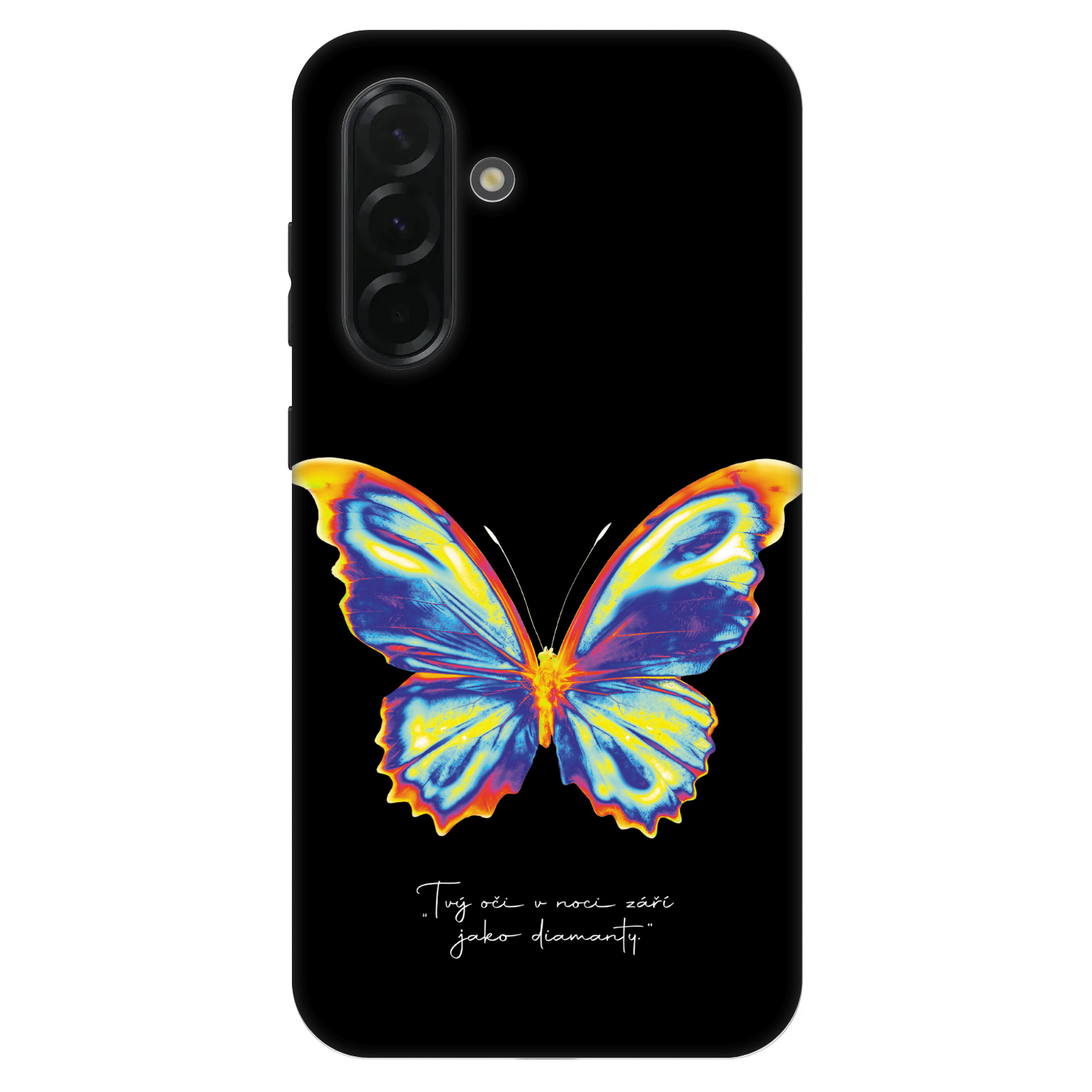 Picasee Fashion Case Samsung Galaxy A36 5G - Diamanty Black
