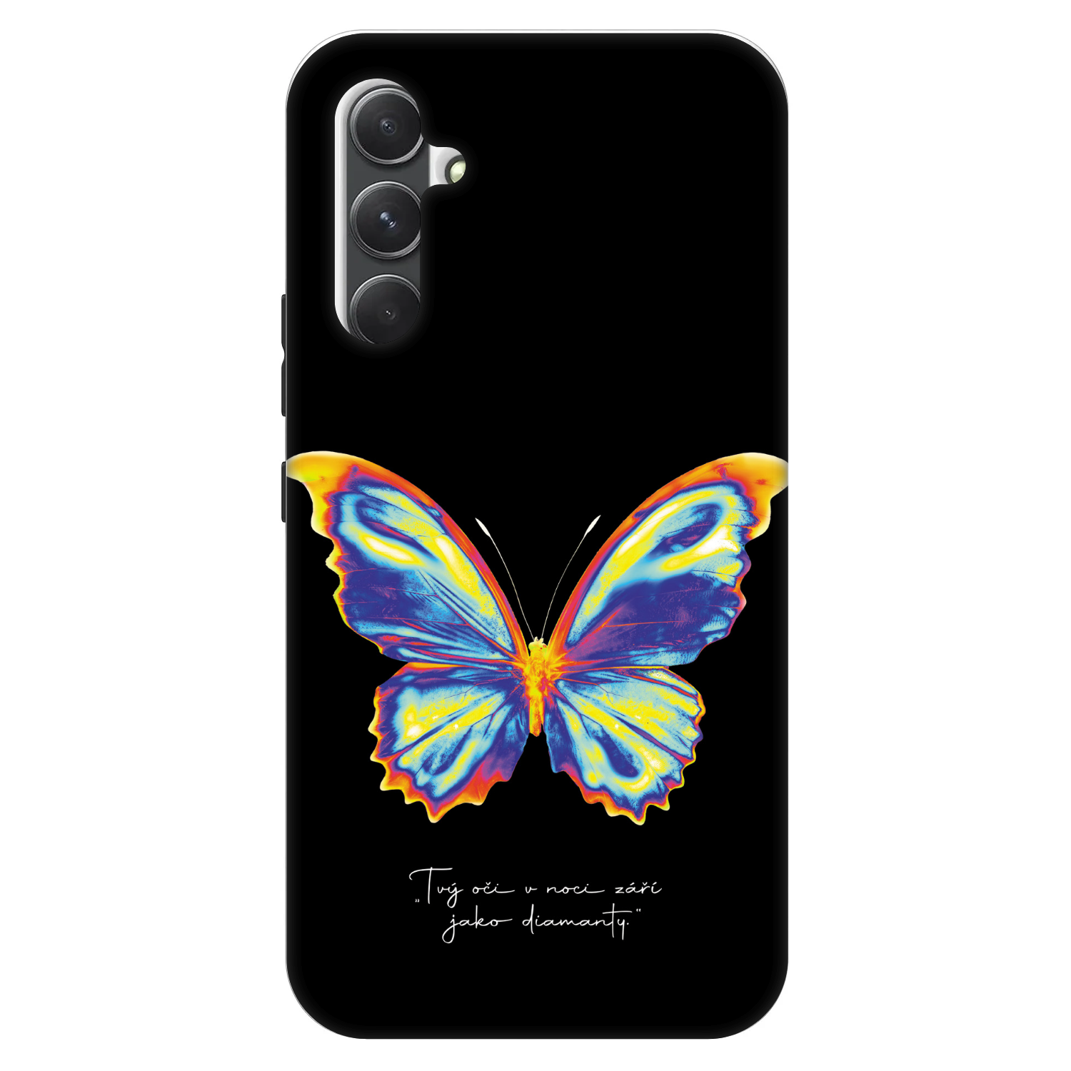 Picasee Fashion Case Samsung Galaxy A34 5G A346B - Diamanty Black