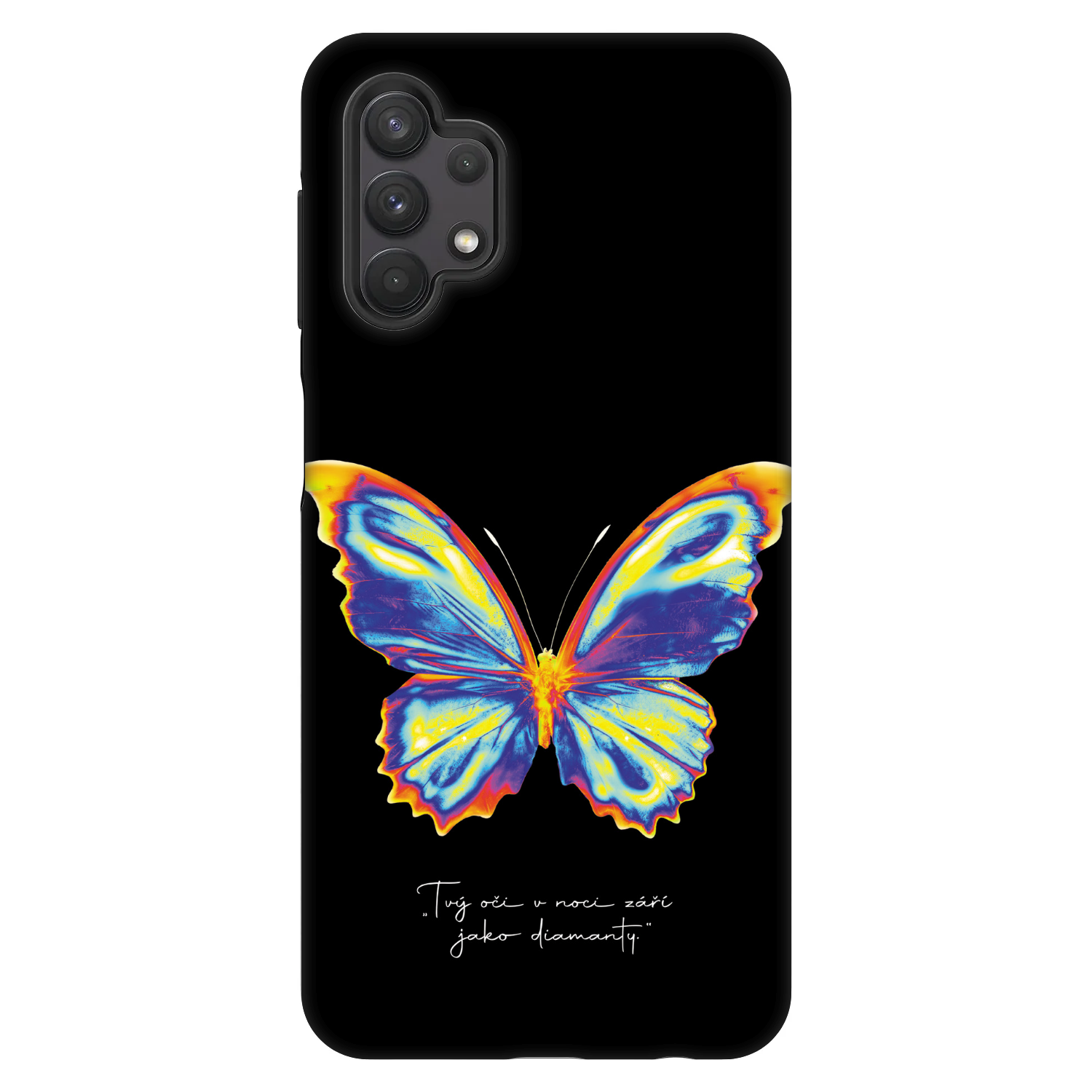 Picasee Fashion Case Samsung Galaxy A32 5G A326B - Diamanty Black