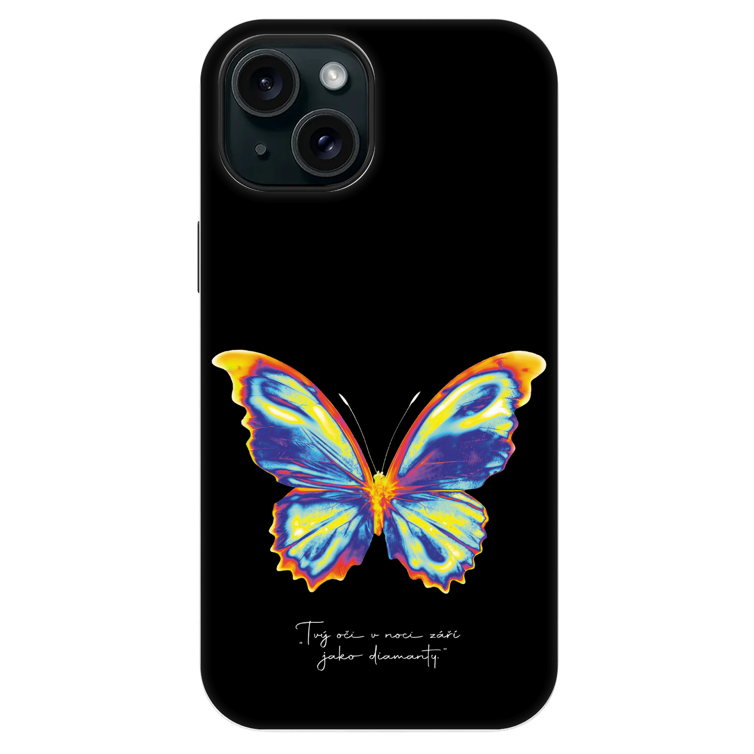 Picasee Fashion Case MagSafe Apple iPhone 13 - Diamanty Black