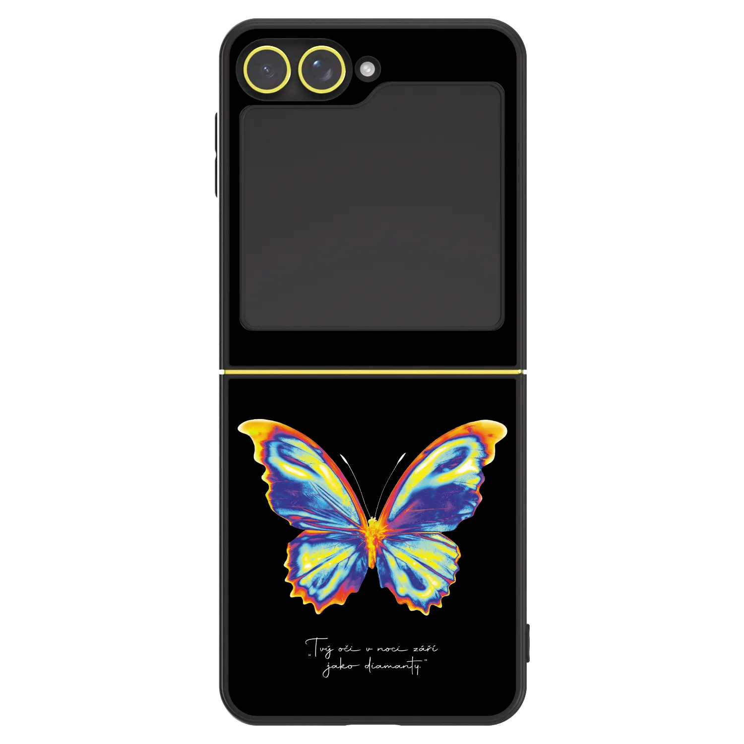 Picasee ULTIMATE CASE Samsung Galaxy Z Flip7 FE 5G - készülékre - Diamanty Black