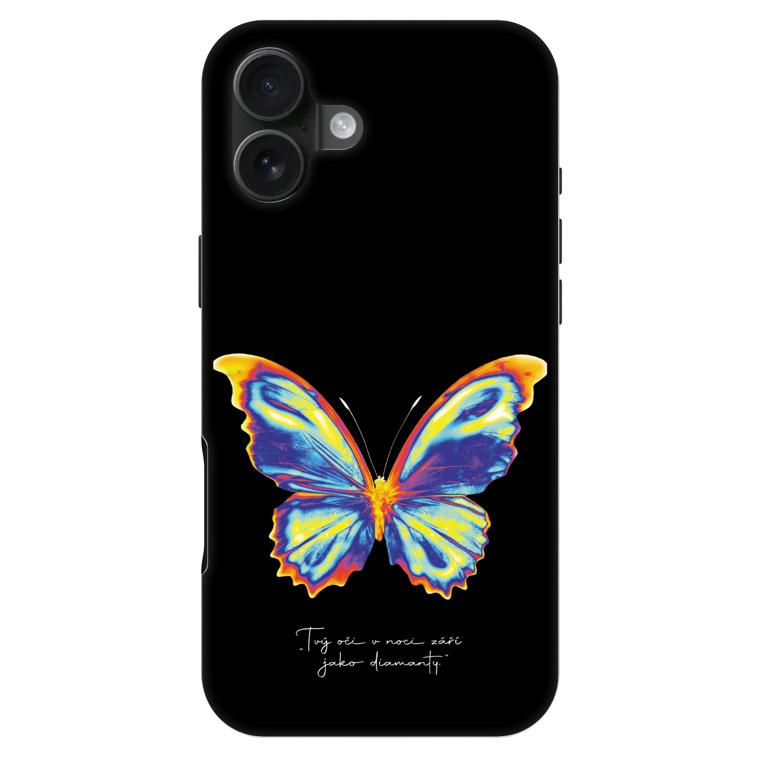 Picasee Fashion Case MagSafe Apple iPhone 16 Plus - Diamanty Black