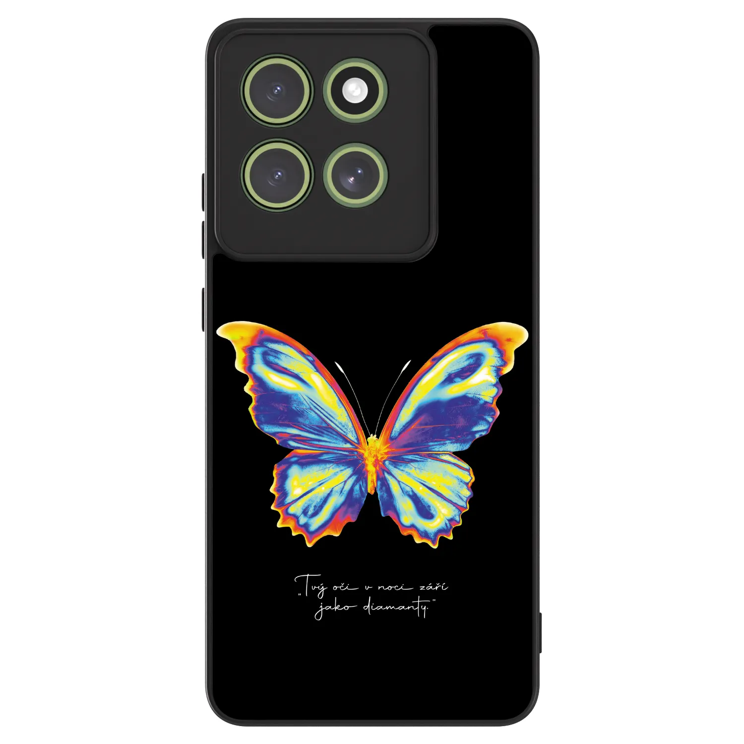 Picasee ULTIMATE CASE Motorola Moto G86 5G - készülékre - Diamanty Black