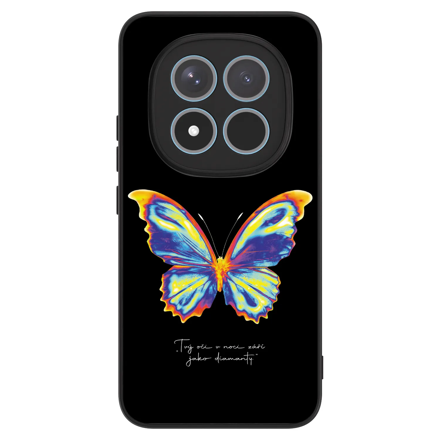 Picasee ULTIMATE CASE Xiaomi Redmi Note 15 Pro+ - készülékre - Diamanty Black