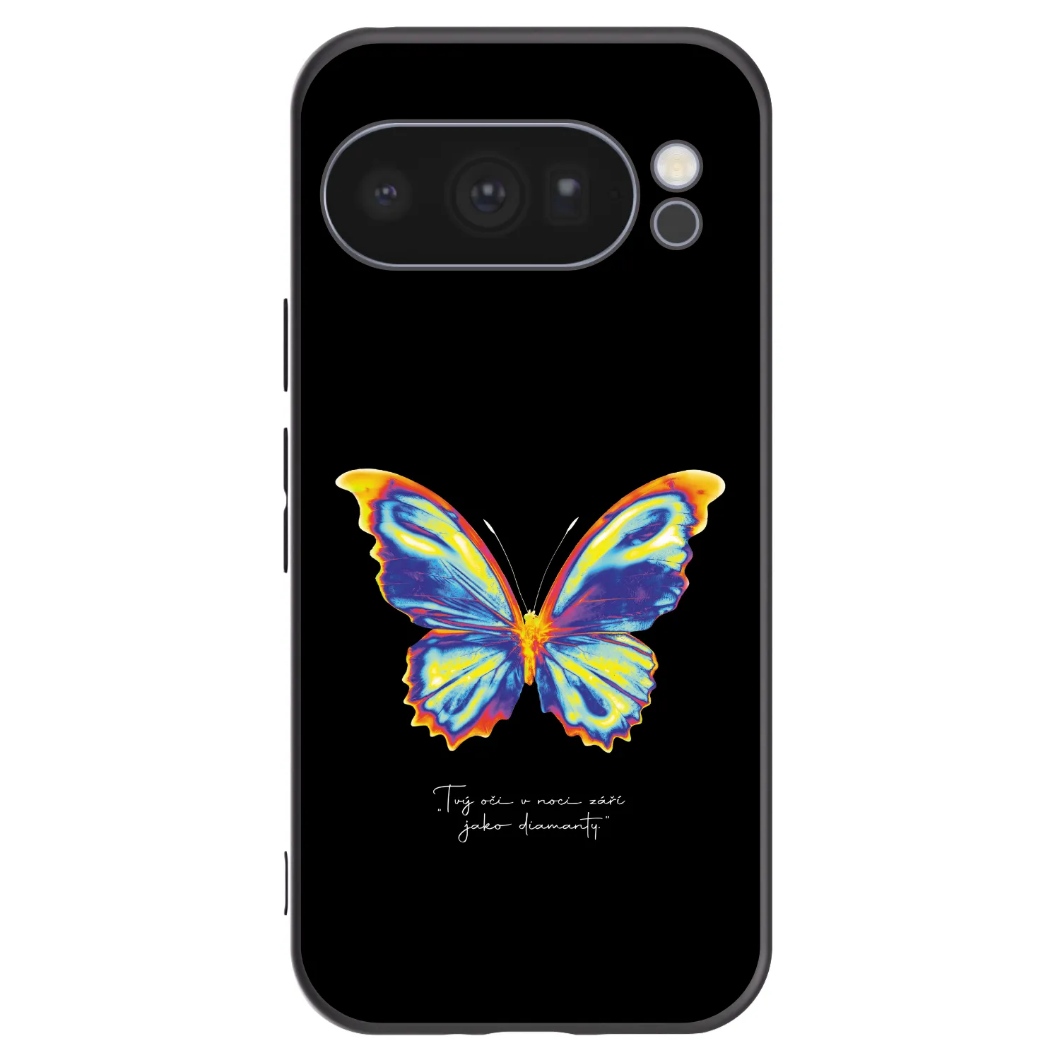 Picasee fekete szilikon tok az alábbi mobiltelefonokra Google Pixel 10 Pro - Diamanty Black