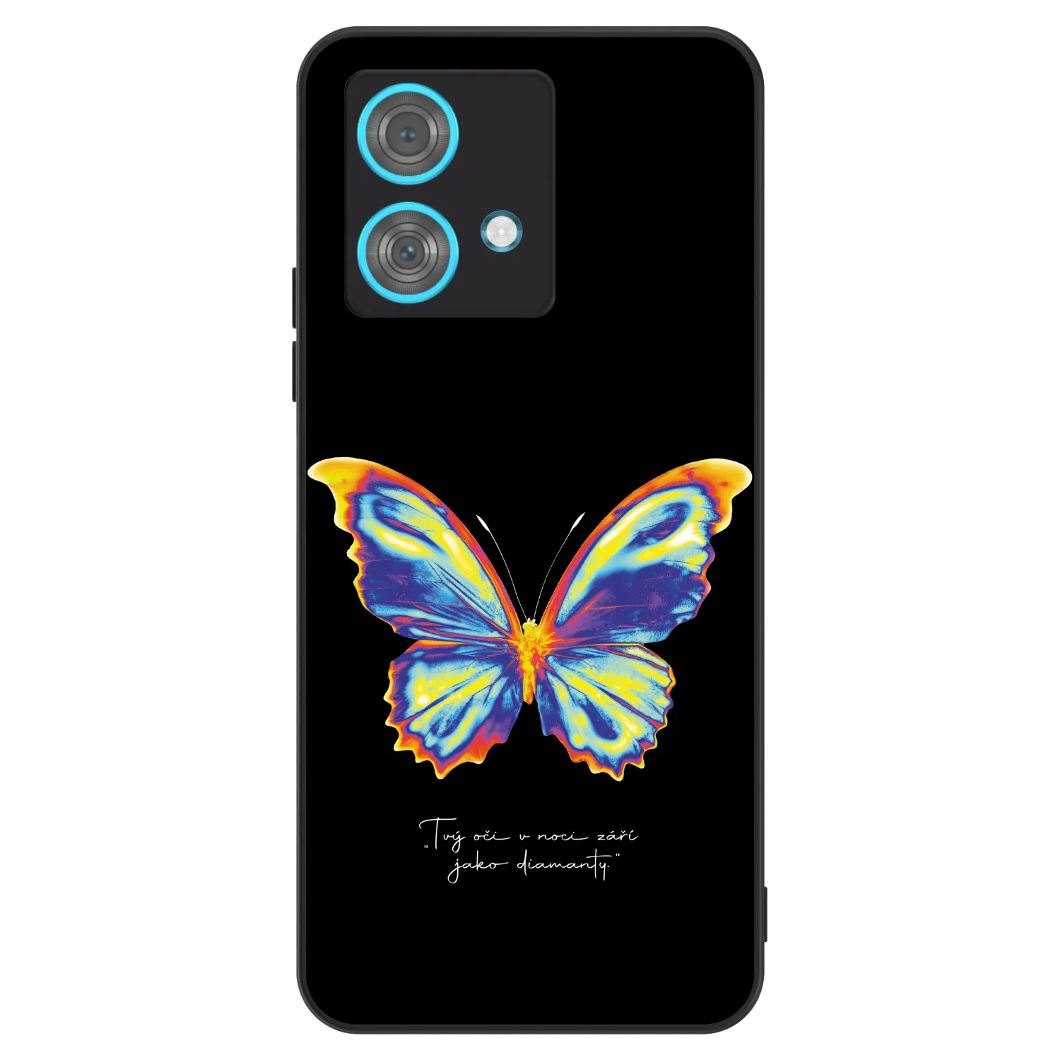 Picasee ULTIMATE CASE Motorola Edge 40 Neo - készülékre - Diamanty Black