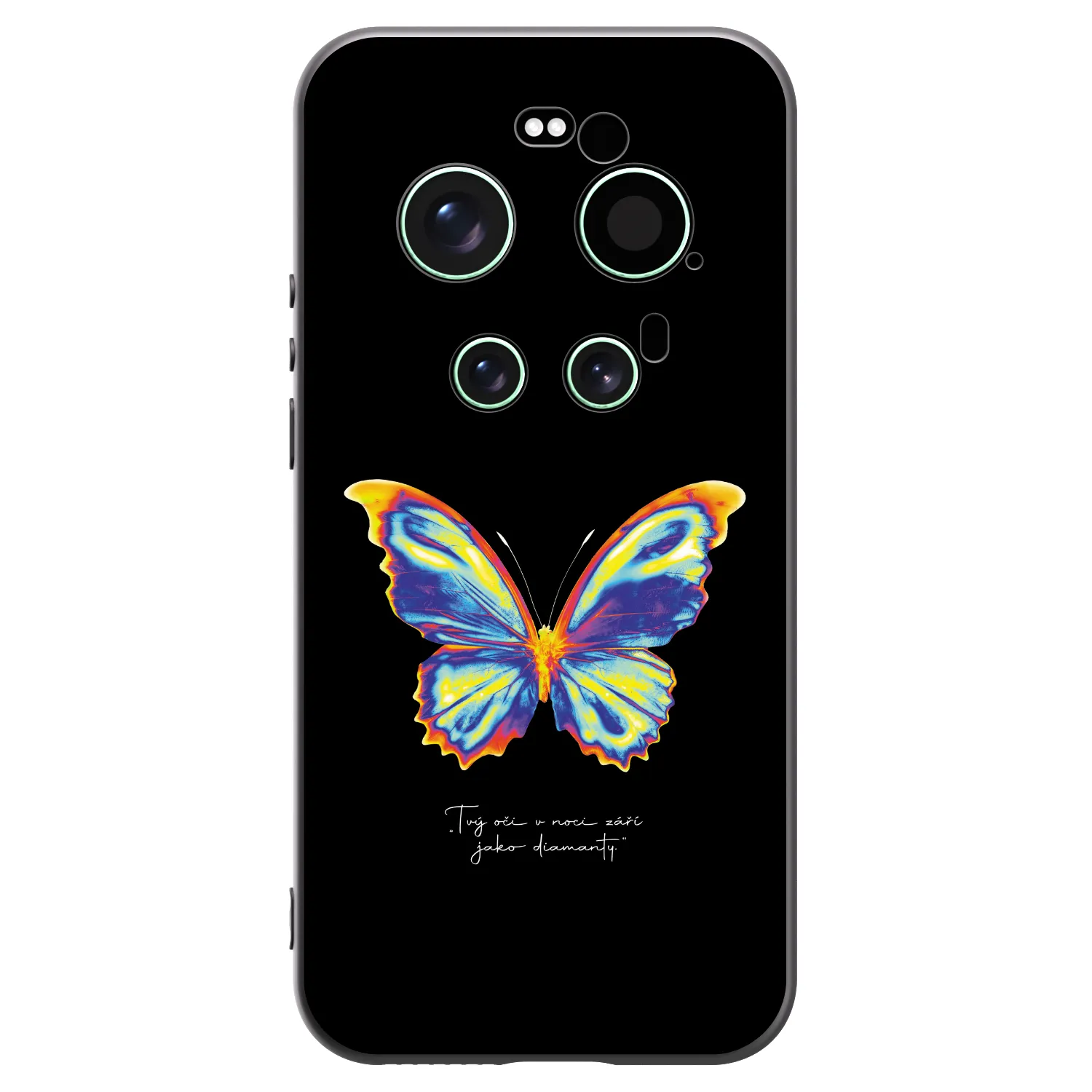 Picasee fekete szilikon tok az alábbi mobiltelefonokra Xiaomi 17 Ultra - Diamanty Black