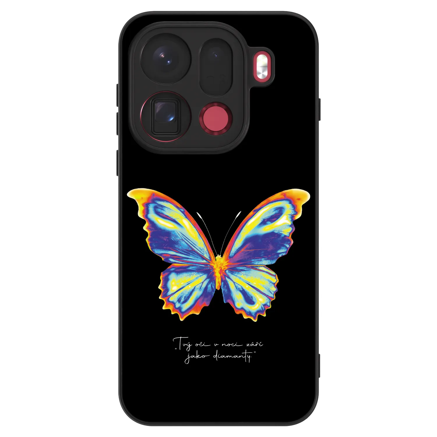 Picasee ULTIMATE CASE OPPO Find X9 Pro - készülékre - Diamanty Black