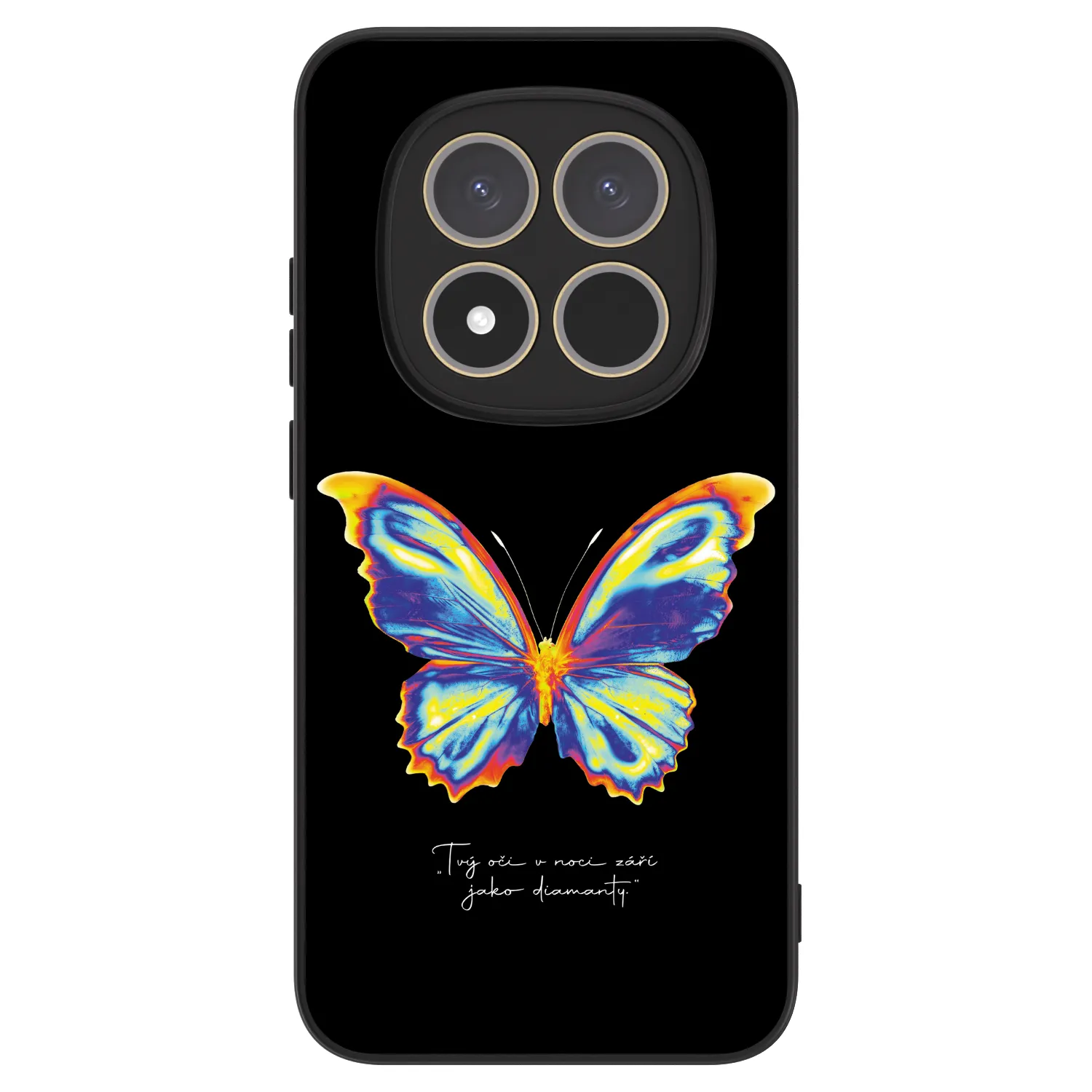 Picasee ULTIMATE CASE Xiaomi Redmi Note 15 Pro 5G - készülékre - Diamanty Black