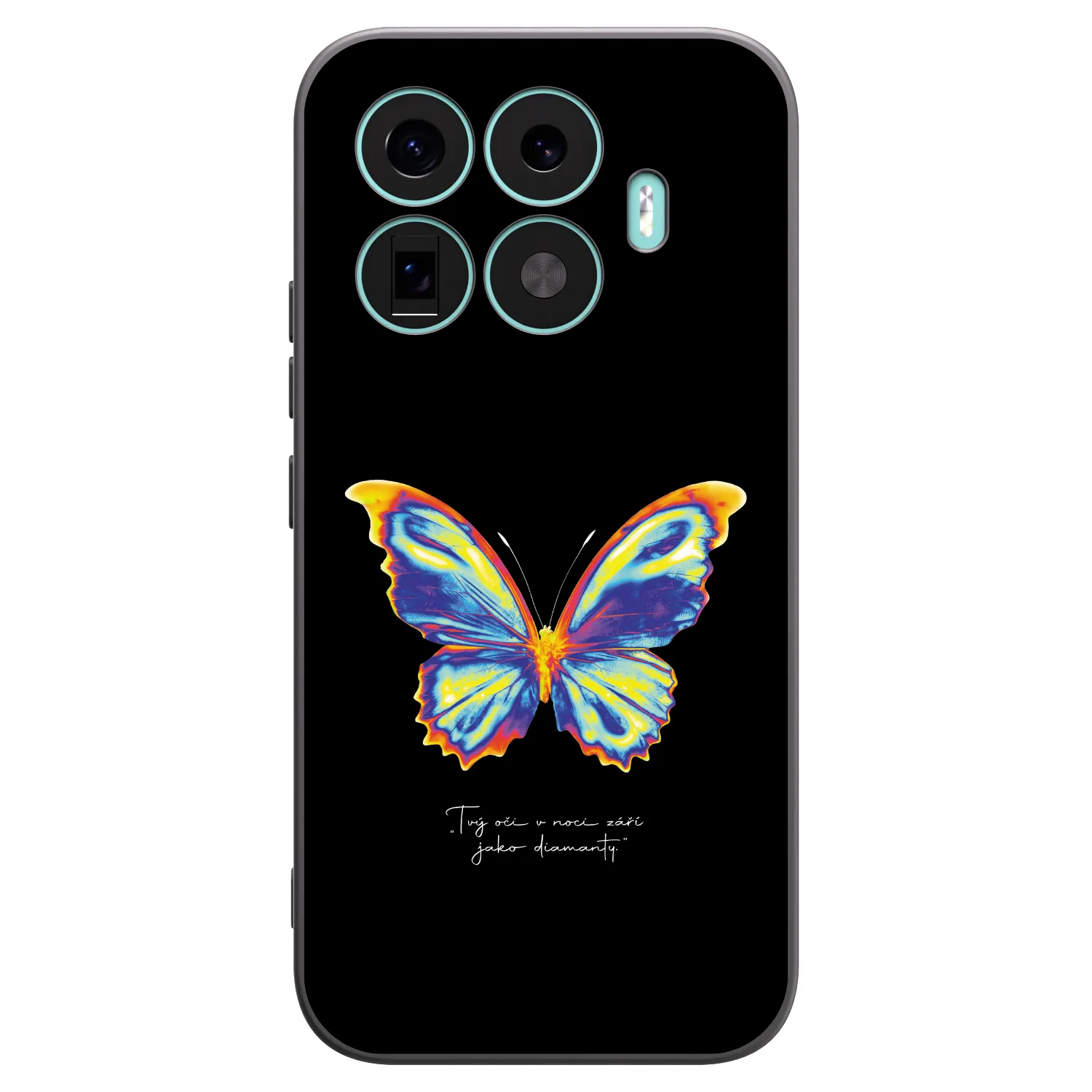Picasee fekete szilikon tok az alábbi mobiltelefonokra Xiaomi 17T - Diamanty Black