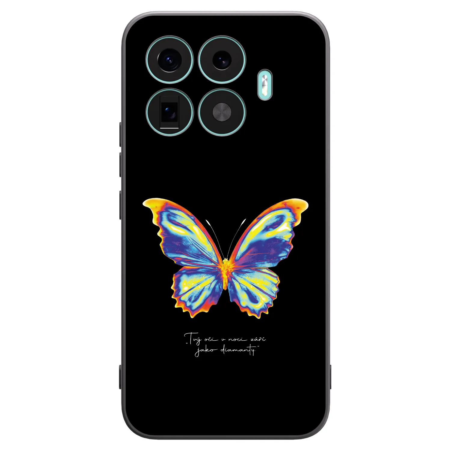 Picasee fekete szilikon tok az alábbi mobiltelefonokra Xiaomi 17T Pro - Diamanty Black
