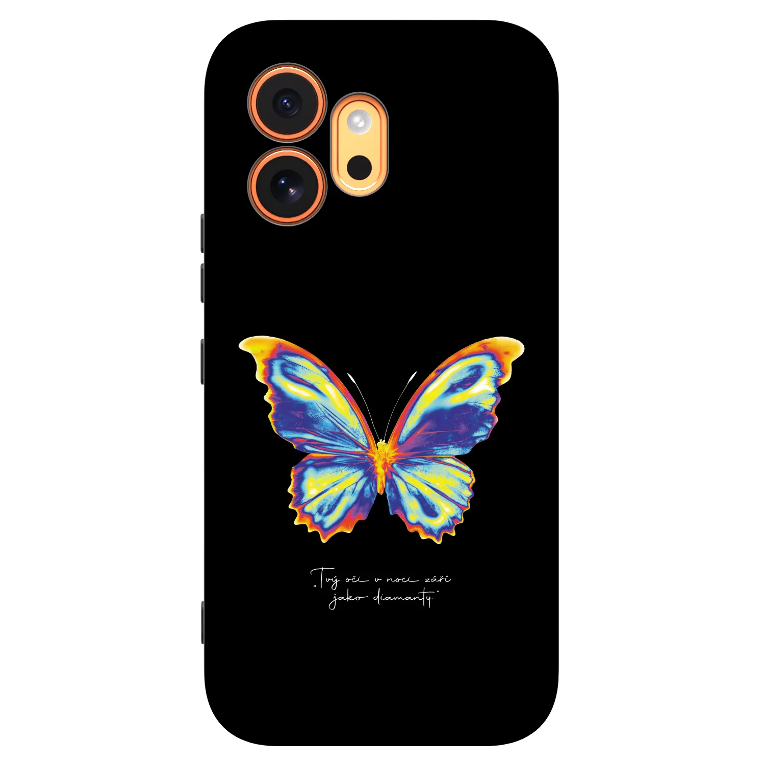 Picasee fekete szilikon tok az alábbi mobiltelefonokra Honor 600 - Diamanty Black