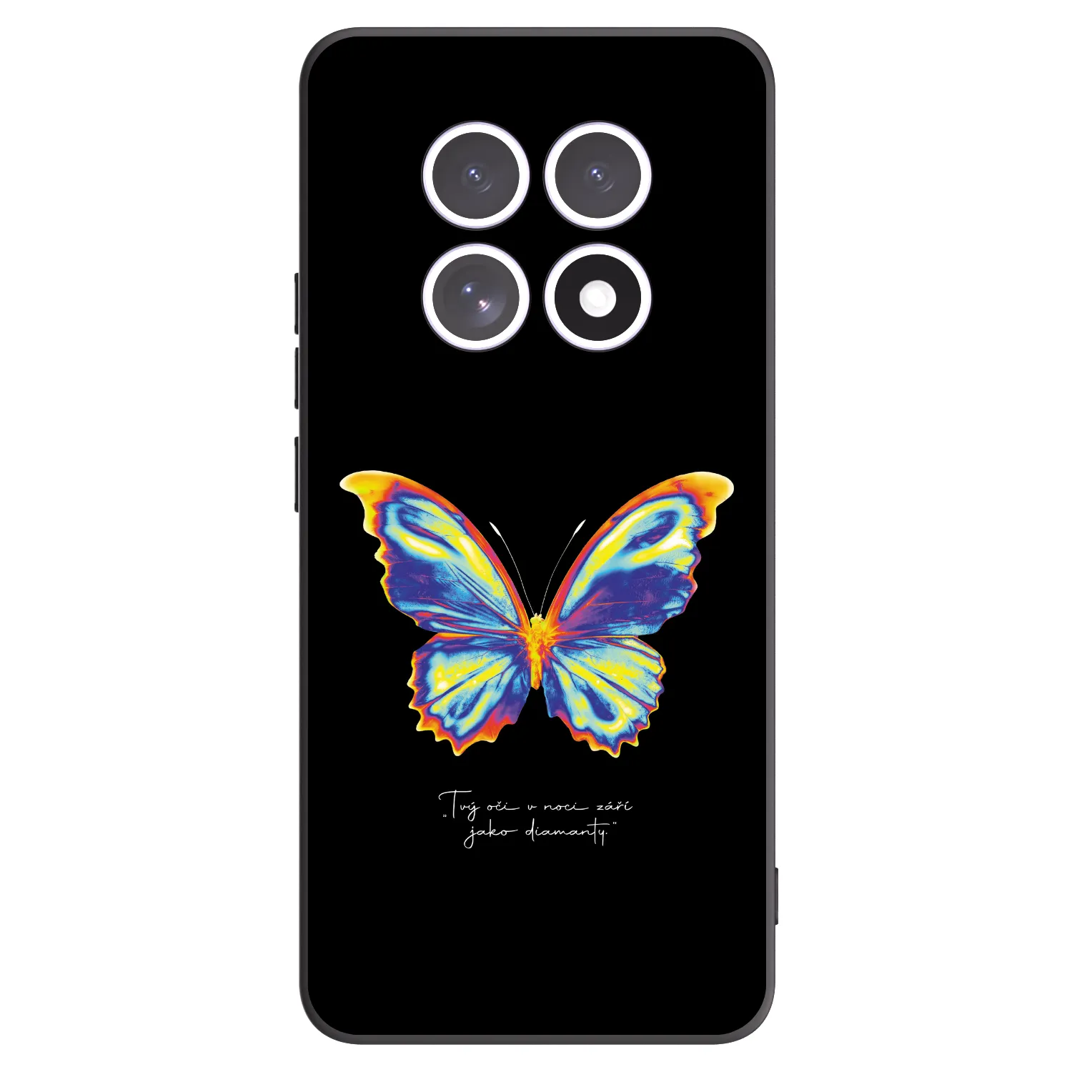 Picasee fekete szilikon tok az alábbi mobiltelefonokra Xiaomi Redmi Note 15 5G - Diamanty Black