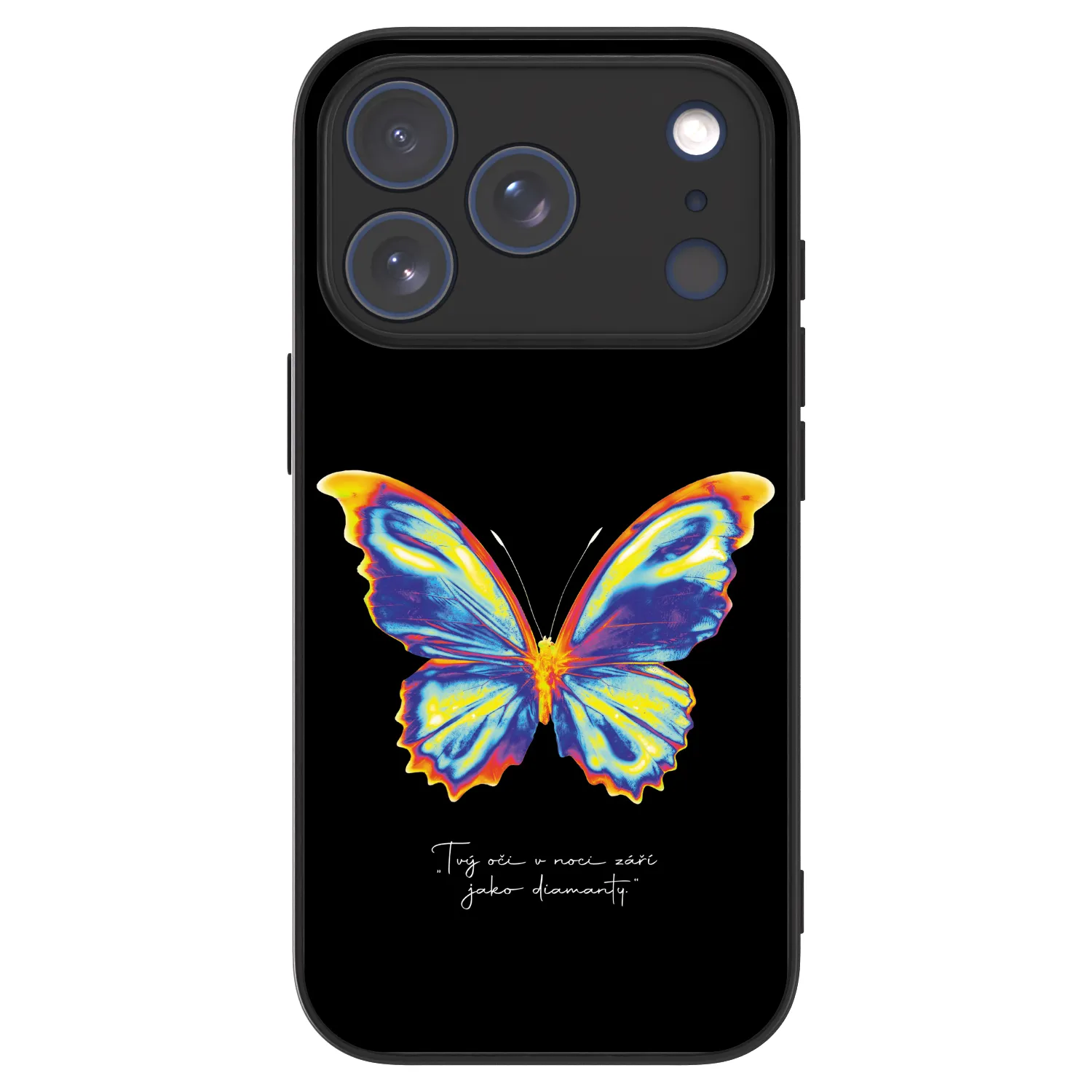 Picasee ULTIMATE CASE MagSafe Apple iPhone 18 Pro - készülékre - Diamanty Black