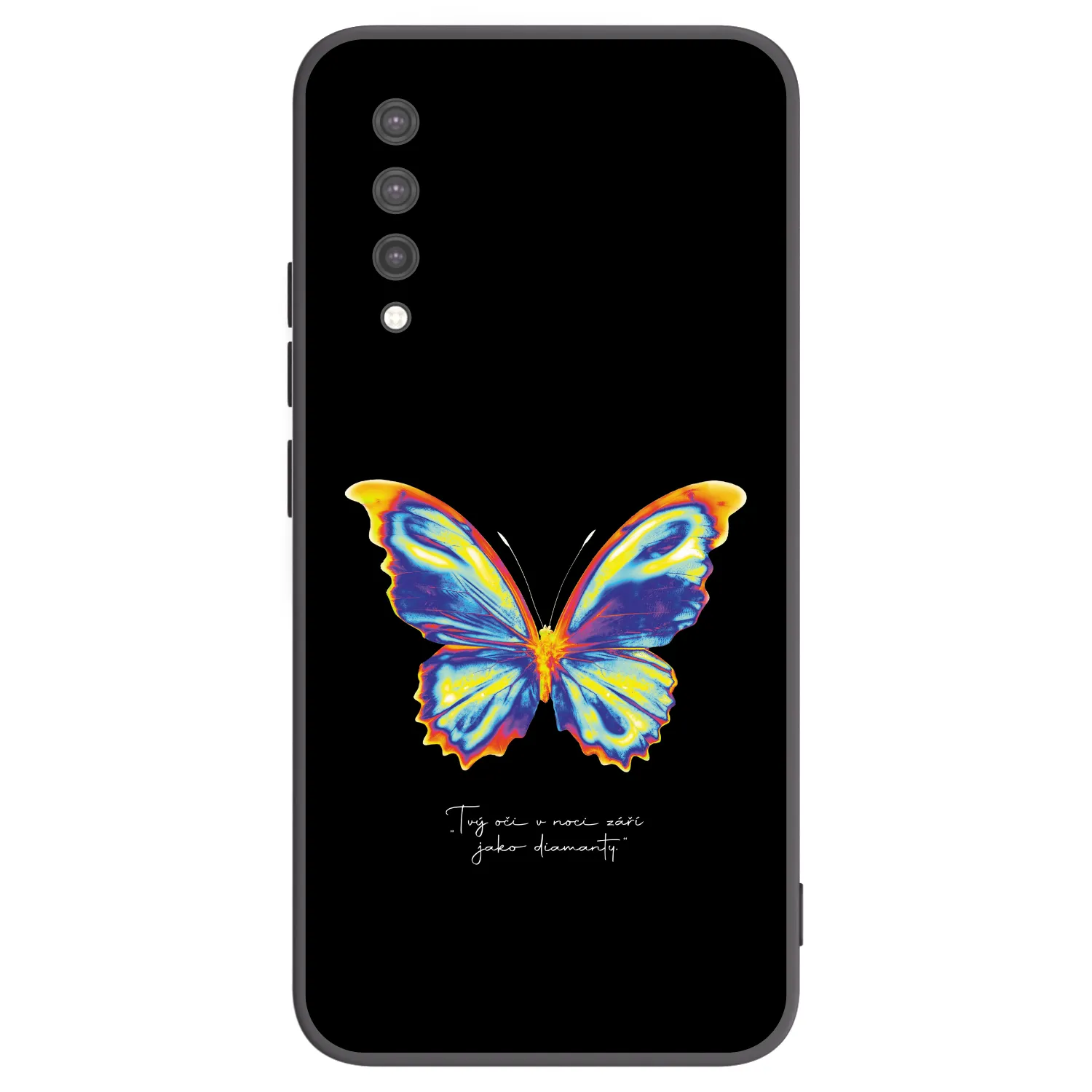 Picasee fekete szilikon tok az alábbi mobiltelefonokra Xiaomi Mi 9 Lite - Diamanty Black