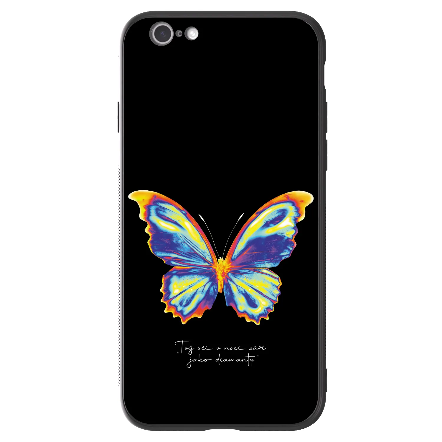 Picasee ULTIMATE CASE Apple iPhone 6/6S - készülékre - Diamanty Black