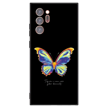 Picasee fekete szilikon tok az alábbi mobiltelefonokra Samsung Galaxy Note 20 Ultra - Diamanty Black