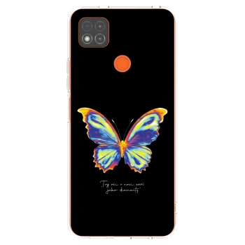 Picasee átlátszó szilikon tok az alábbi mobiltelefonokra Xiaomi Redmi 9C - Diamanty Black