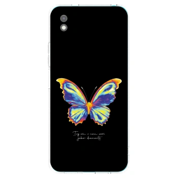 Picasee fekete szilikon tok az alábbi mobiltelefonokra Xiaomi Redmi 9A - Diamanty Black